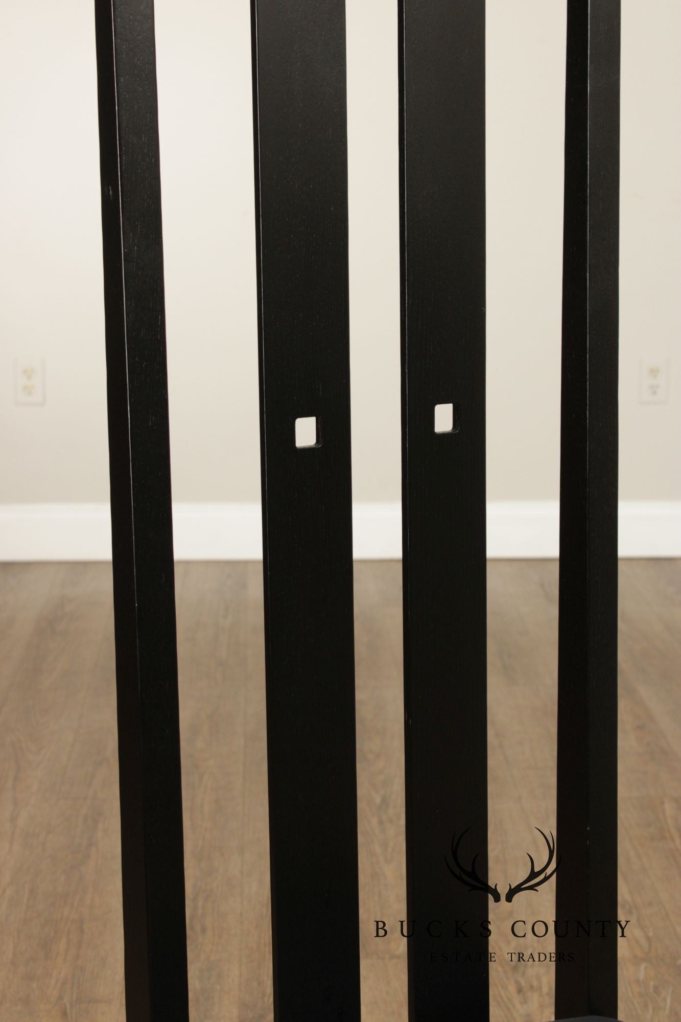 Cassina Ebonized 'Ingram' Tall Side Chair After Charles Rennie Mackintosh