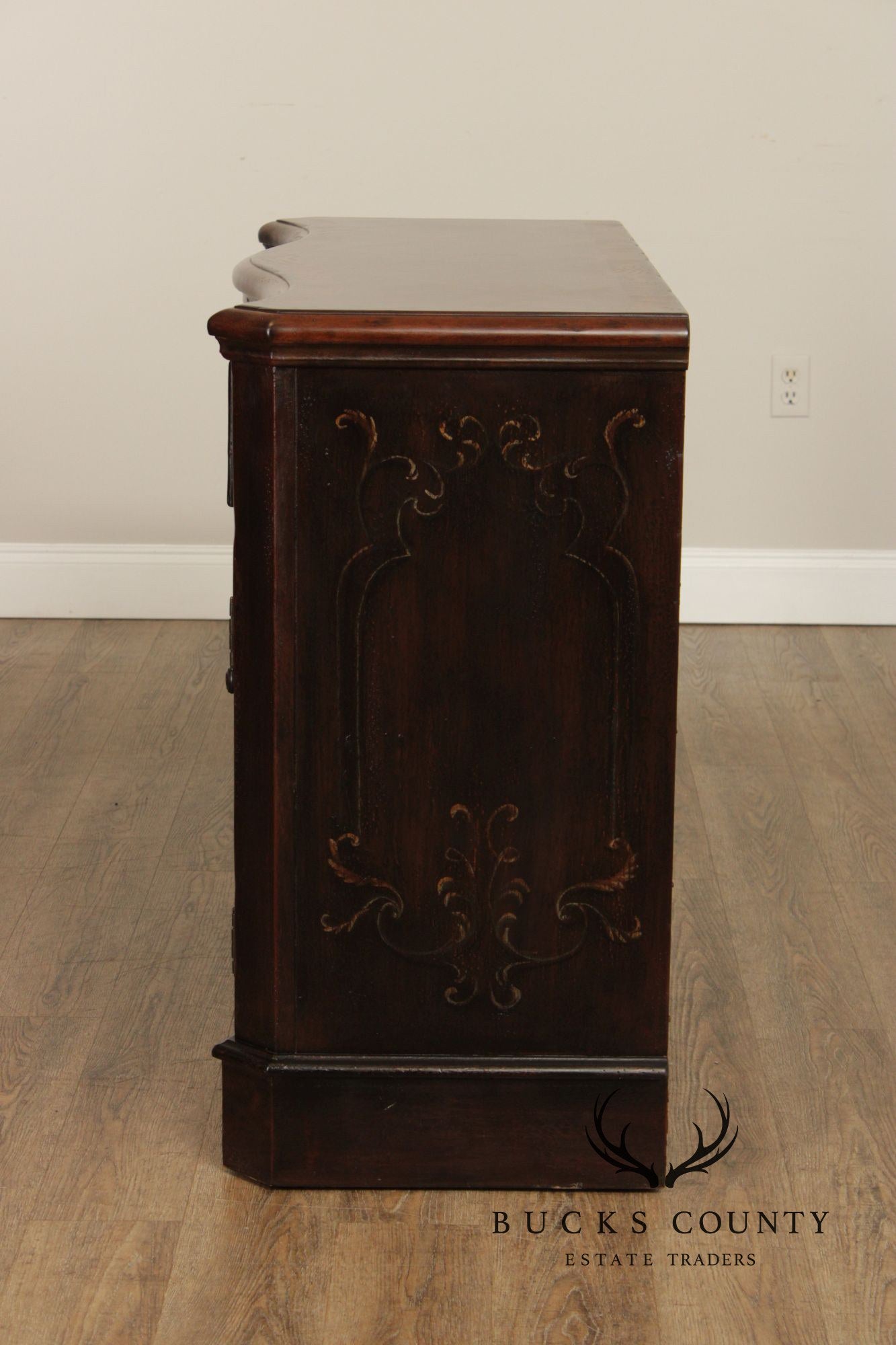 Hooker Furniture 'Seven Seas' Paint Decorated Server