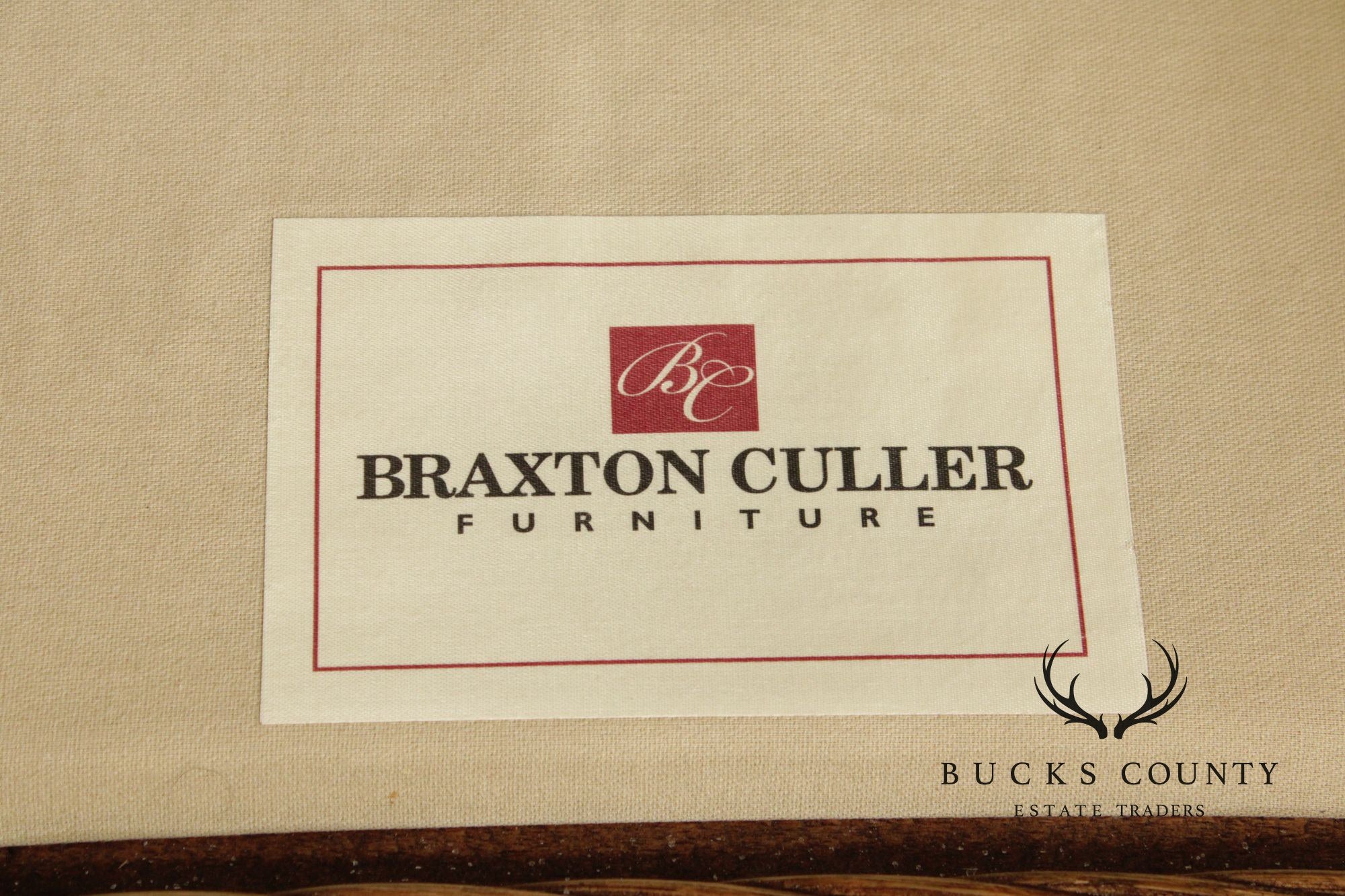 Braxton Culler Three-Seat Wicker Sofa