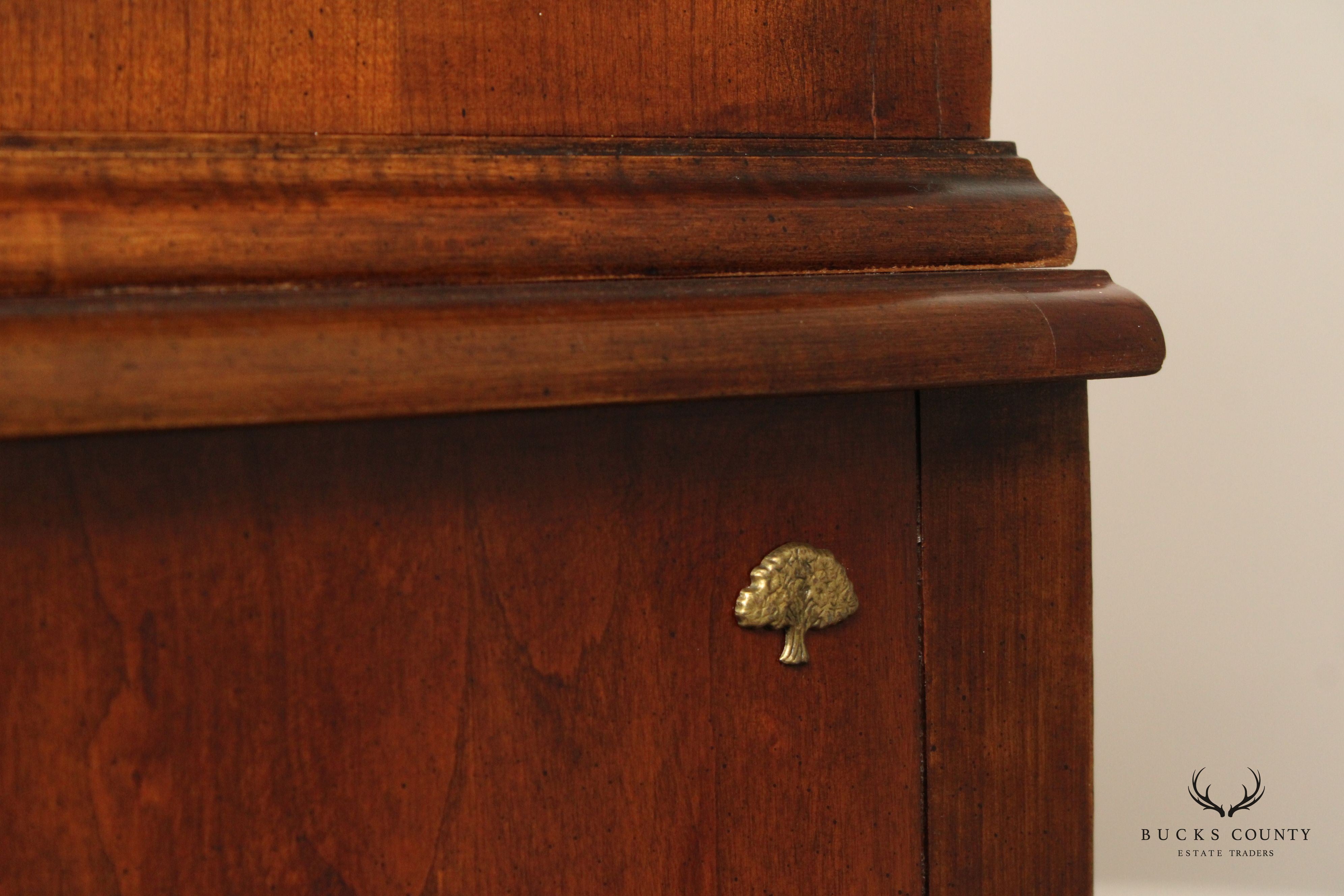 American Drew Queen Anne Style Cherry Highboy Chest
