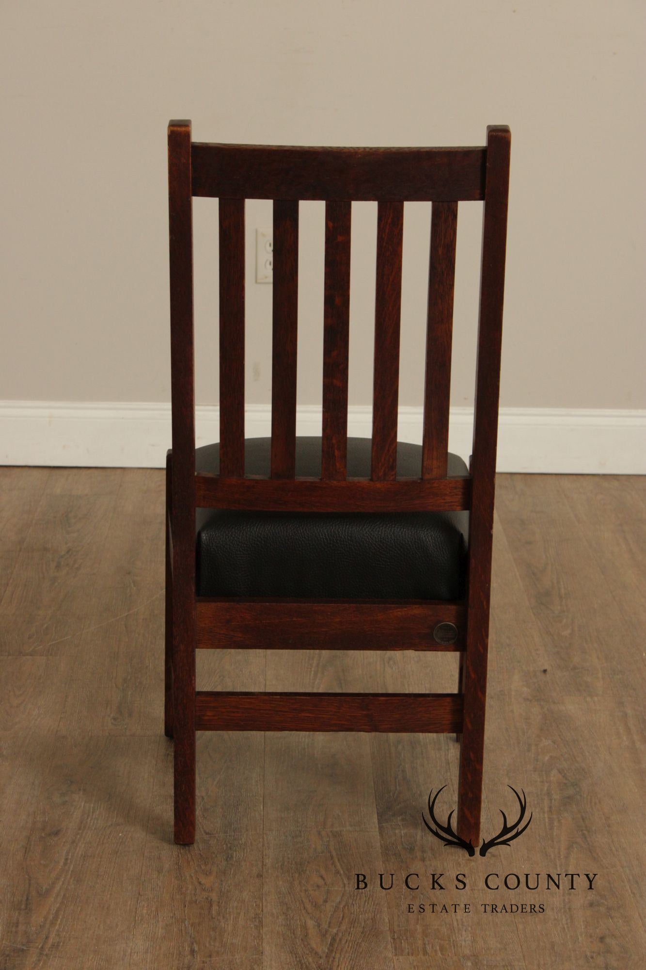 Knaus Meisterwerk Furniture Mission Oak Side Chair