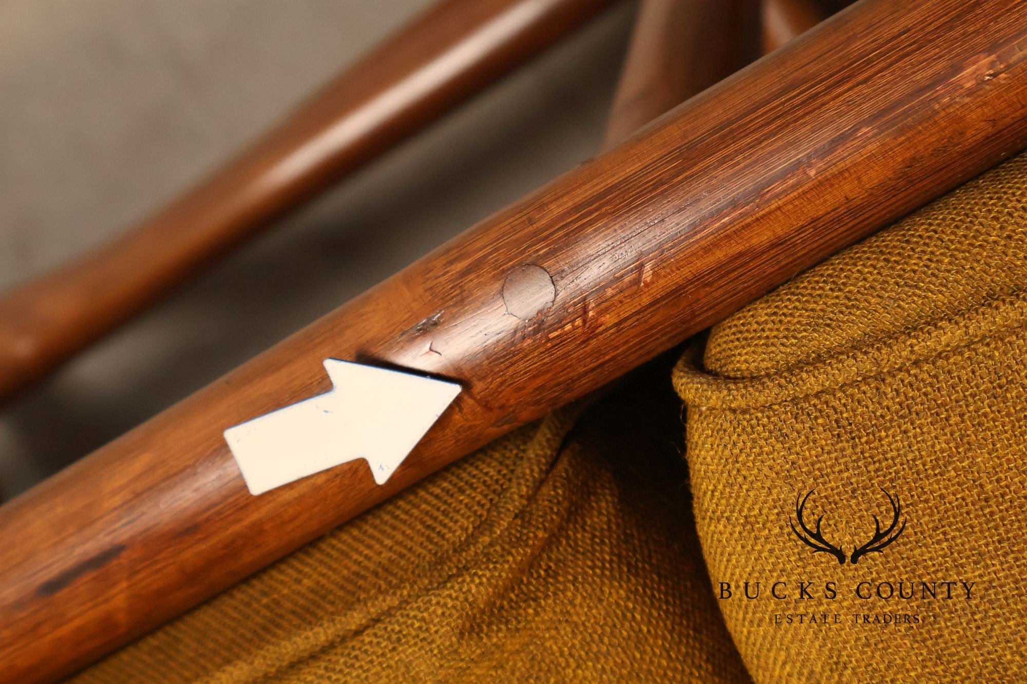 Vogue Coastal Vintage Rattan Bamboo Sofa