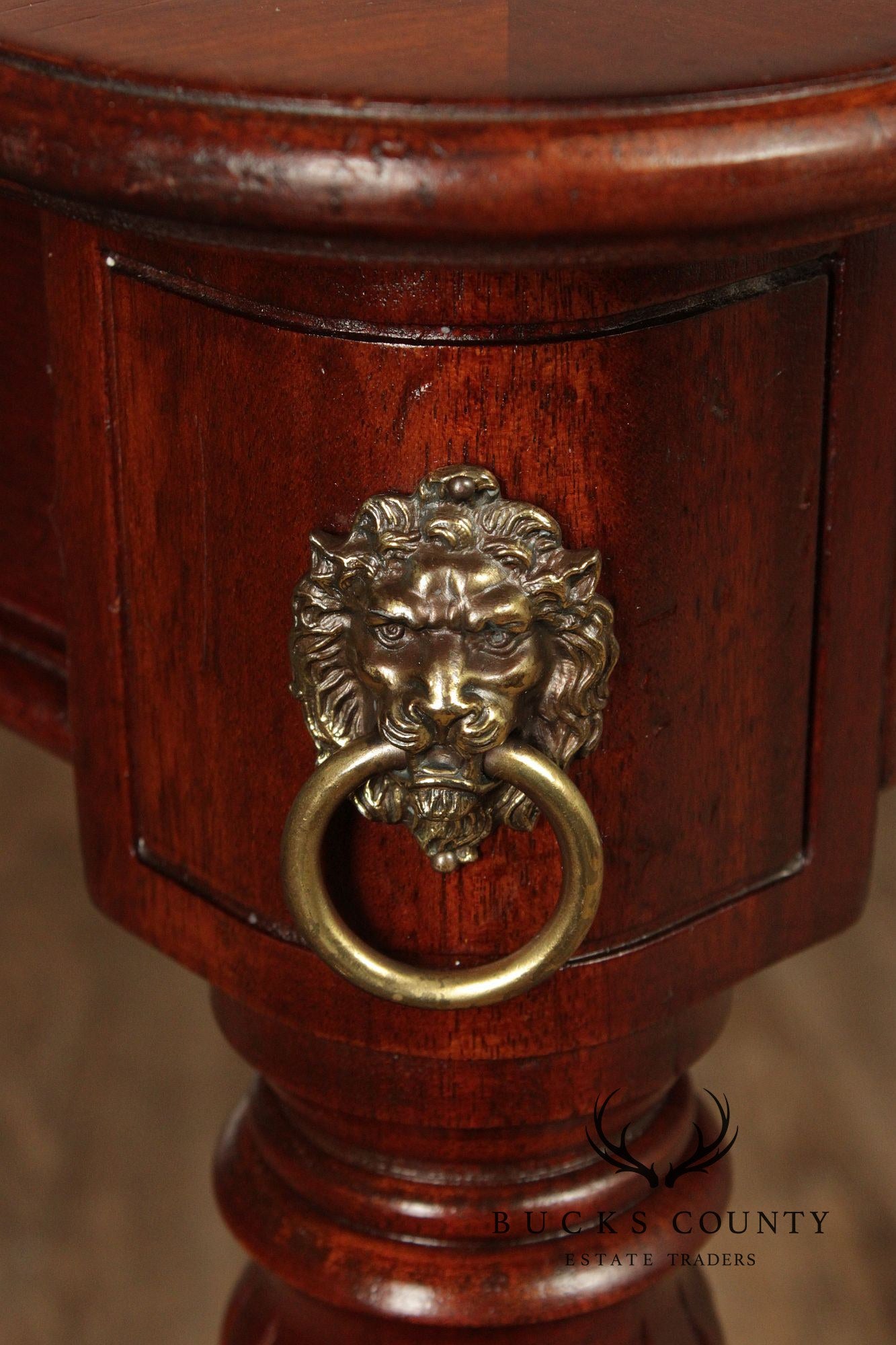 Lexington Palmer Home Collection Mahogany Neoclassical Writing Table Desk