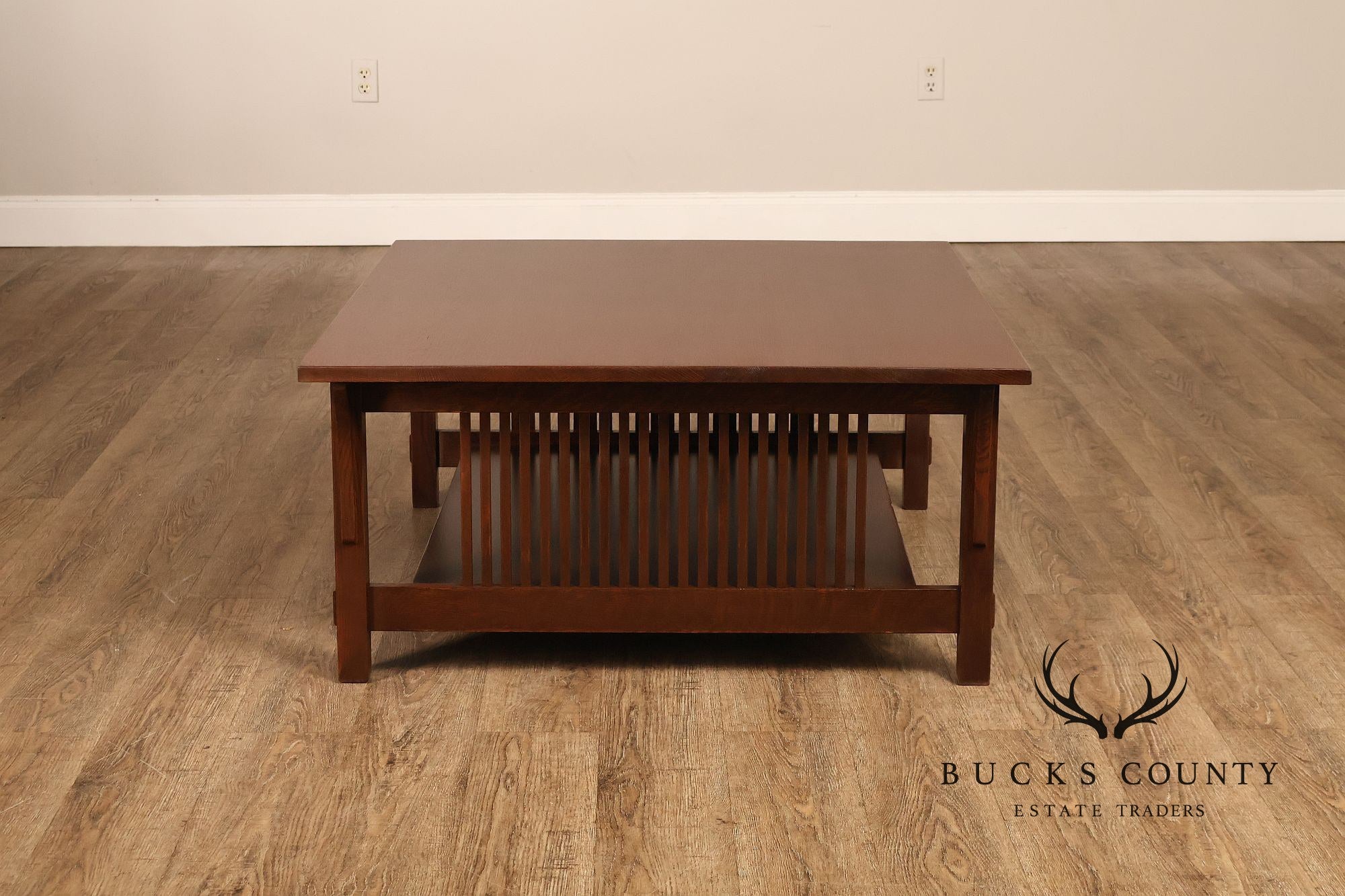 Stickley Mission Collection Oak Cocktail Table