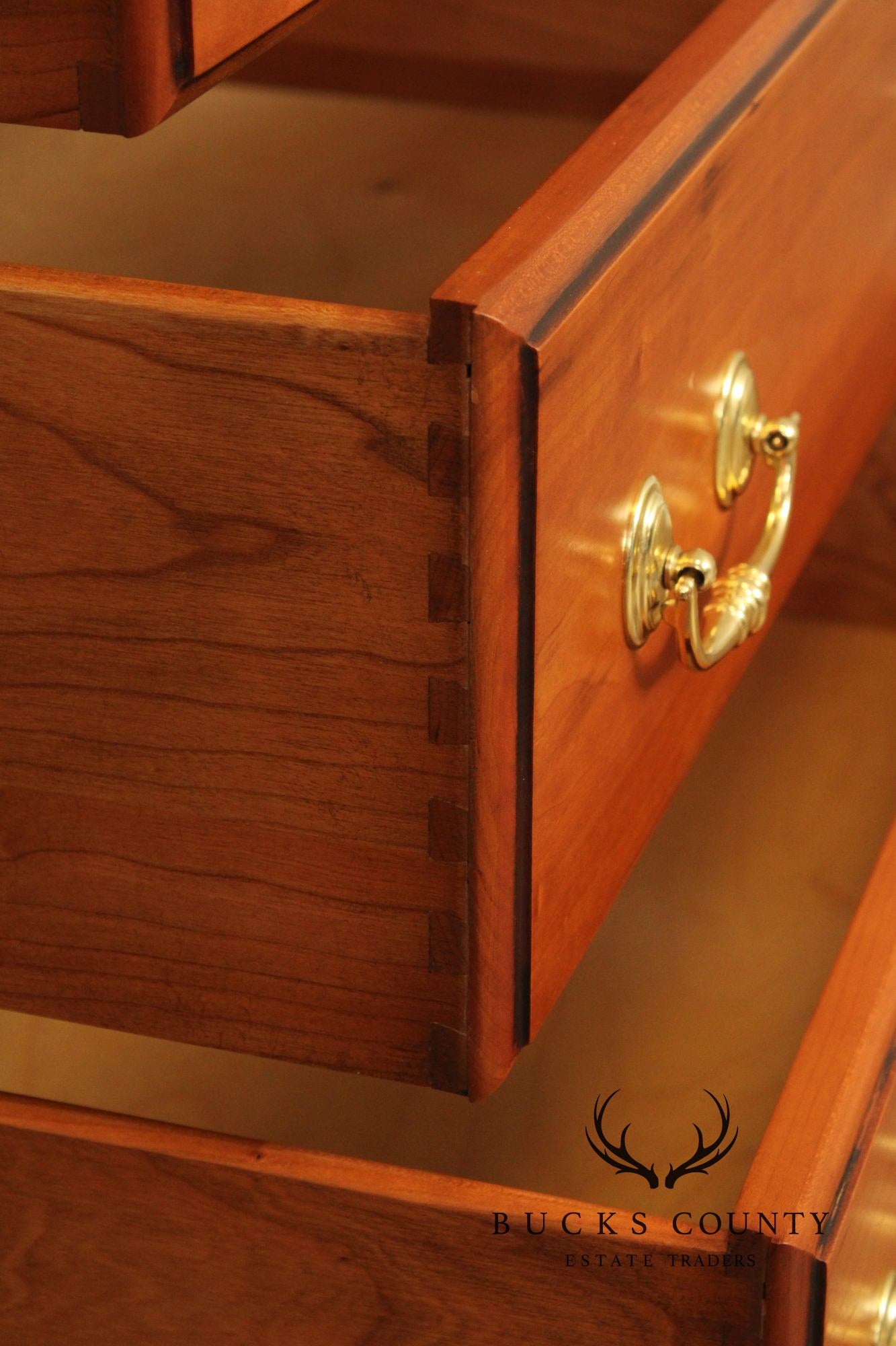 Harden Chippendale Style Cherry Chest of Drawers