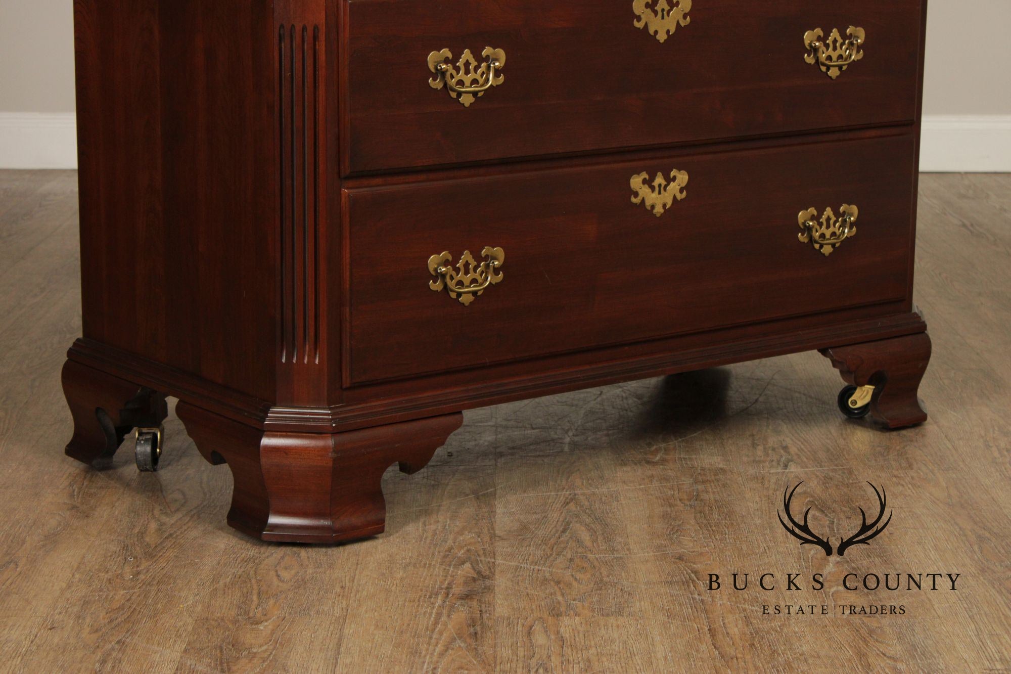 Ethan Allen Georgian Court Collection Cherry Armoire