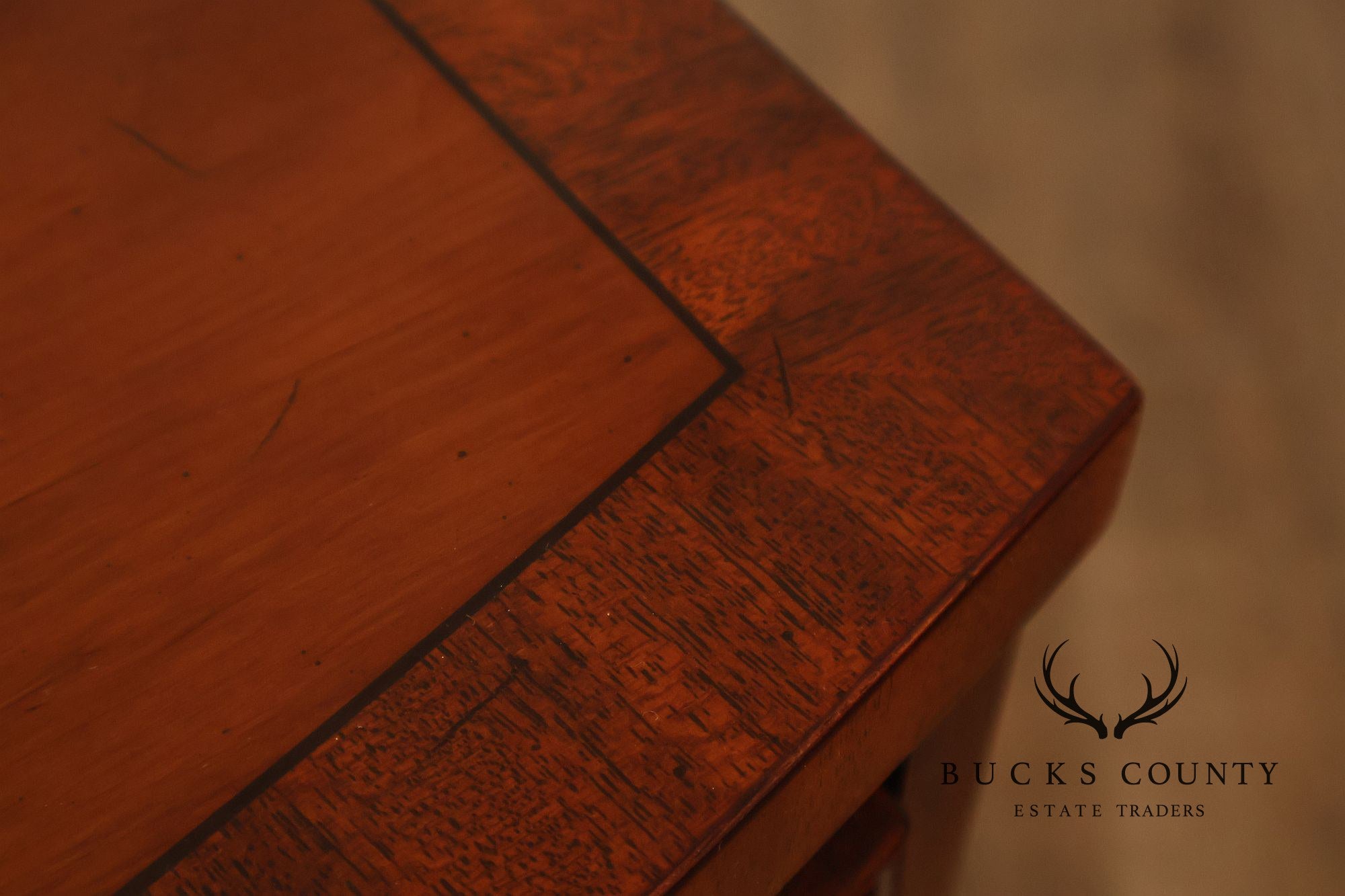 Henkel Harris Mahogany And Yew Wood Bow Front Chest Of Drawers