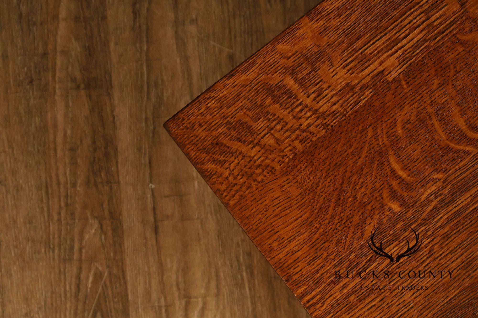 Stickley Mission Collection Oak Spindle Coffee Table