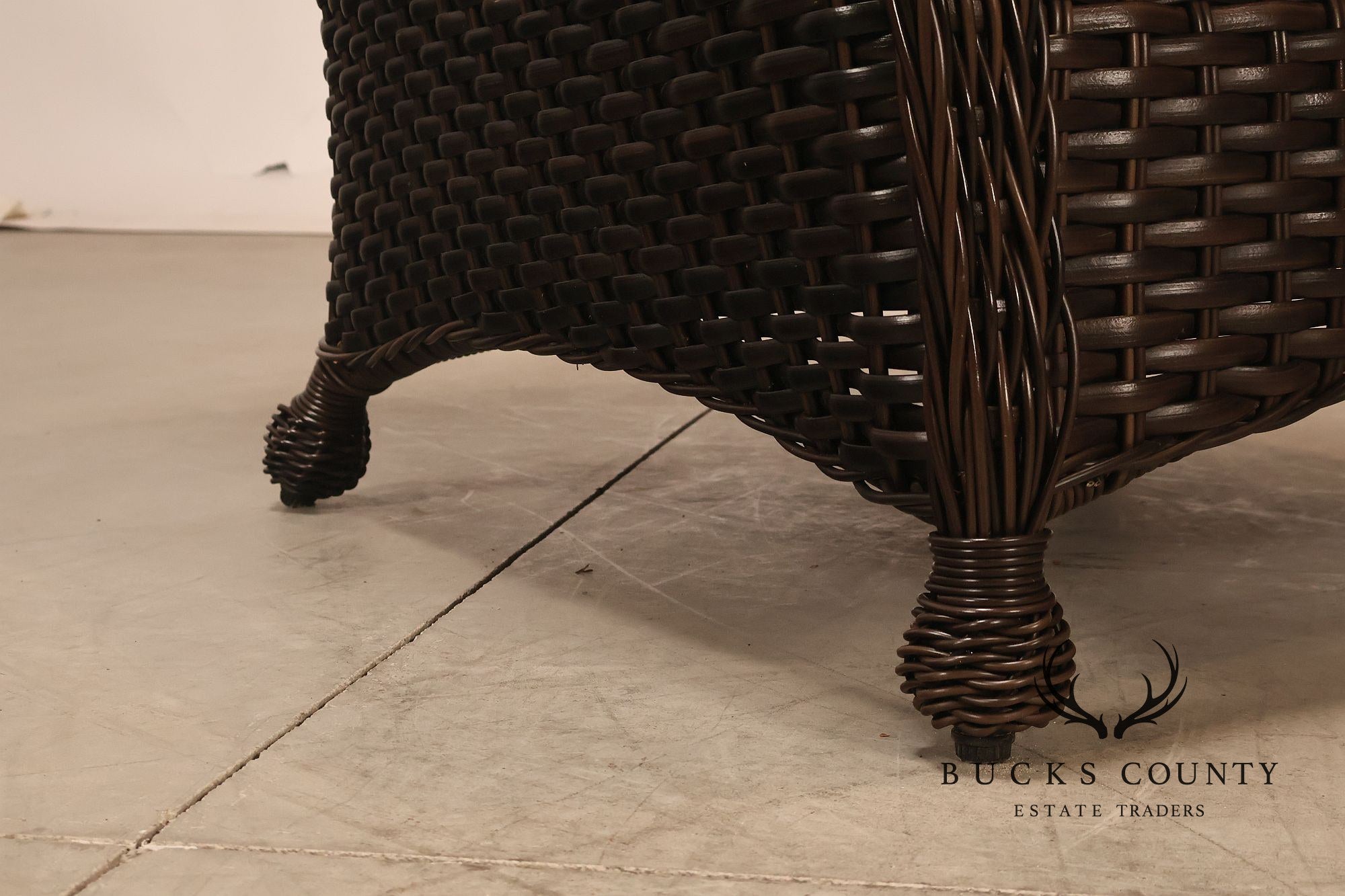 Northcape Pair of 'Richmond' Outdoor Wicker Patio Armchairs