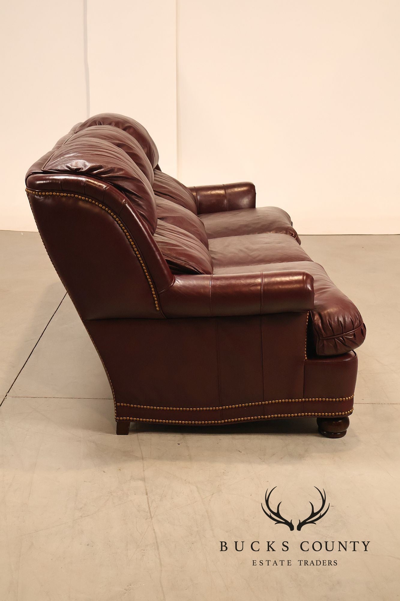 Hancock & Moore Austin High Back Leather Sofa