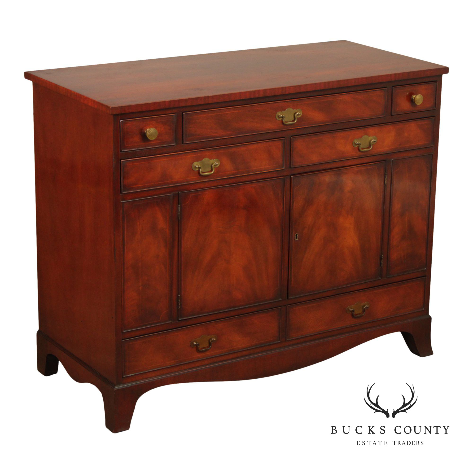 Henredon Heritage Vintage Mahogany Buffet Sideboard