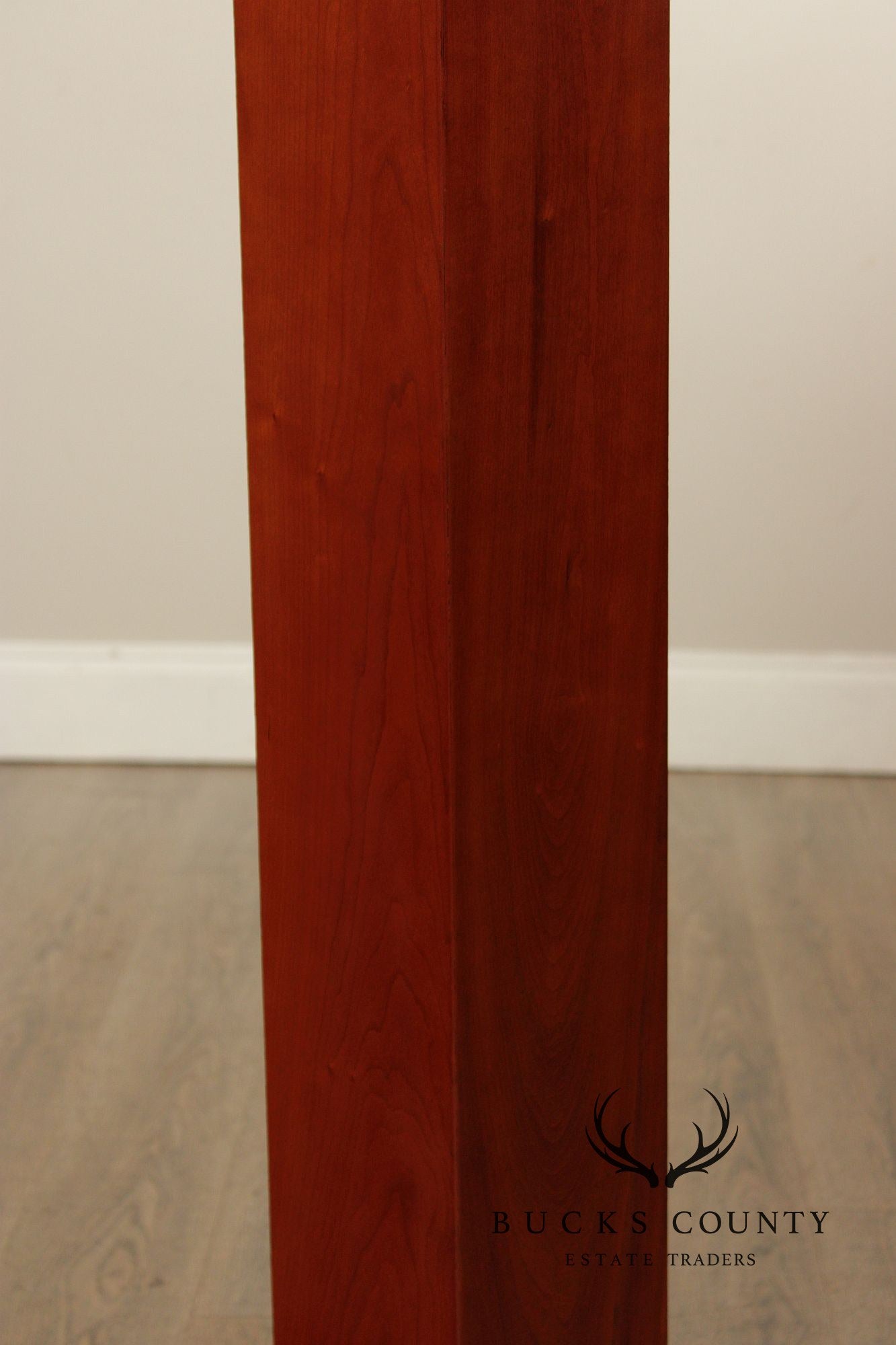 Stickley Mission Collection Cherry Gus Newel Post Lamp