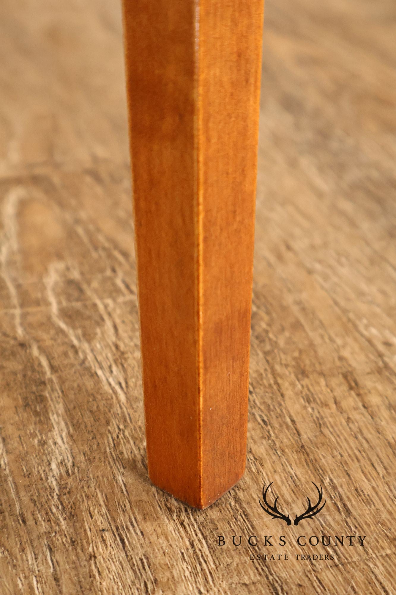 River Bend Ltd. Tiger Maple Triangular Side Table
