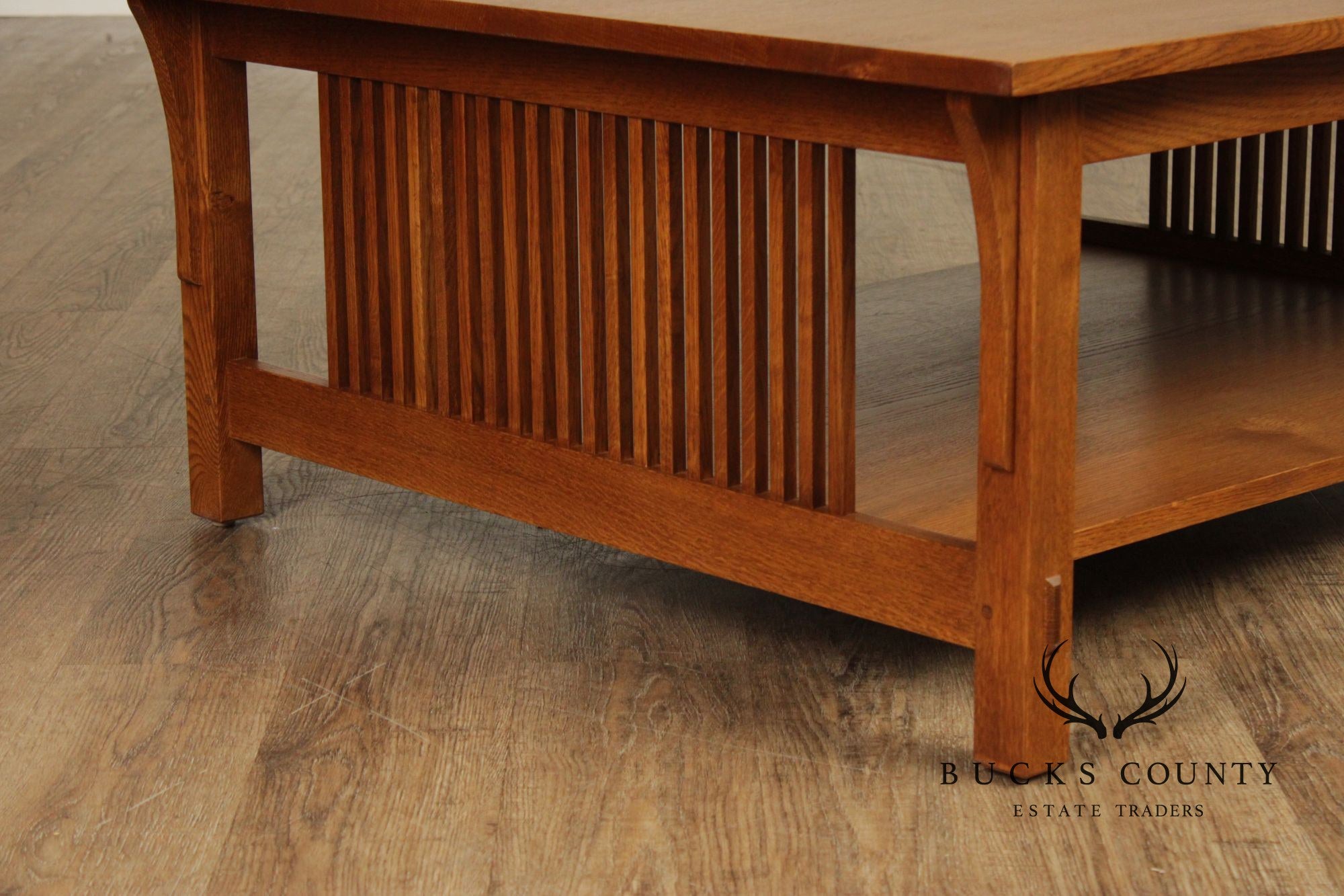 Stickley Mission Collection Oak Cocktail Table