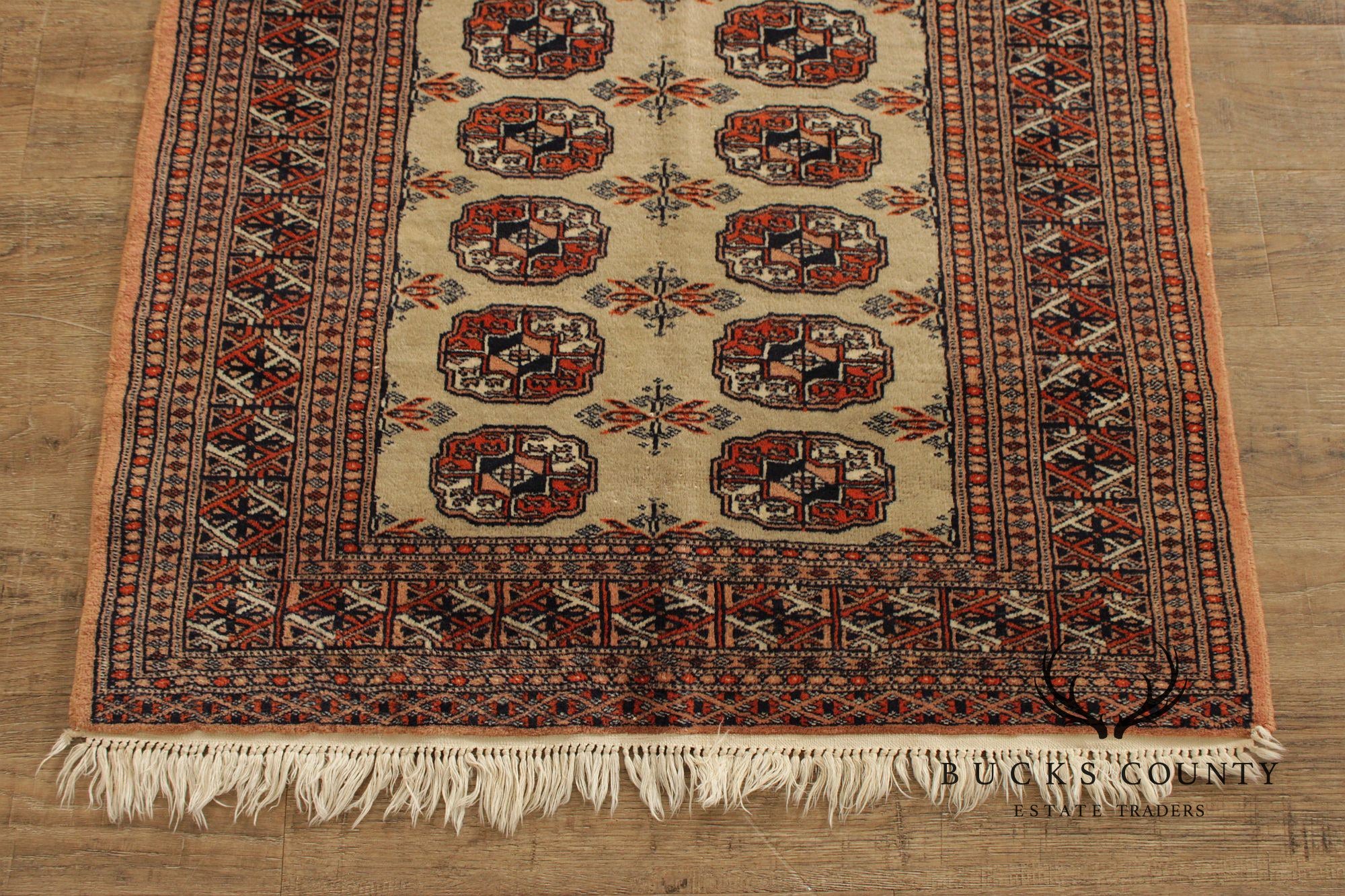 Pakistani Bokhara Wool Area Rug