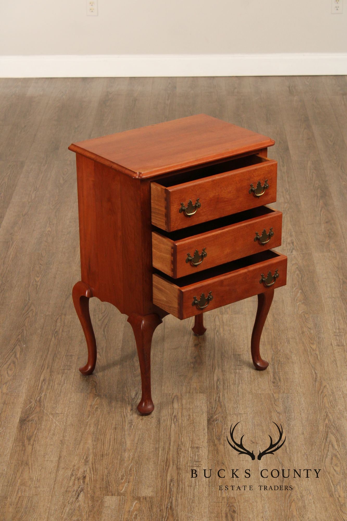 Virginia Craftsmen Reproductions Pair of Cherry Side Chests