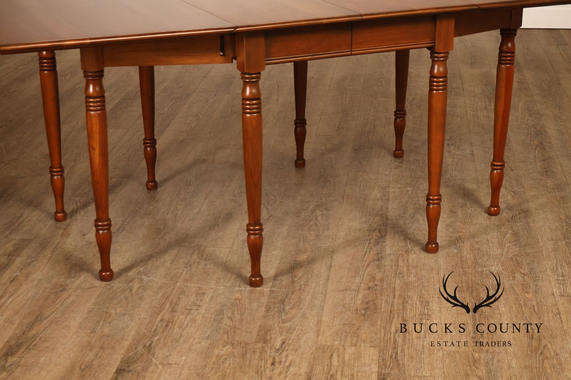 Pennsylvania House Cherry Drop Leaf Dining Table With Leaves