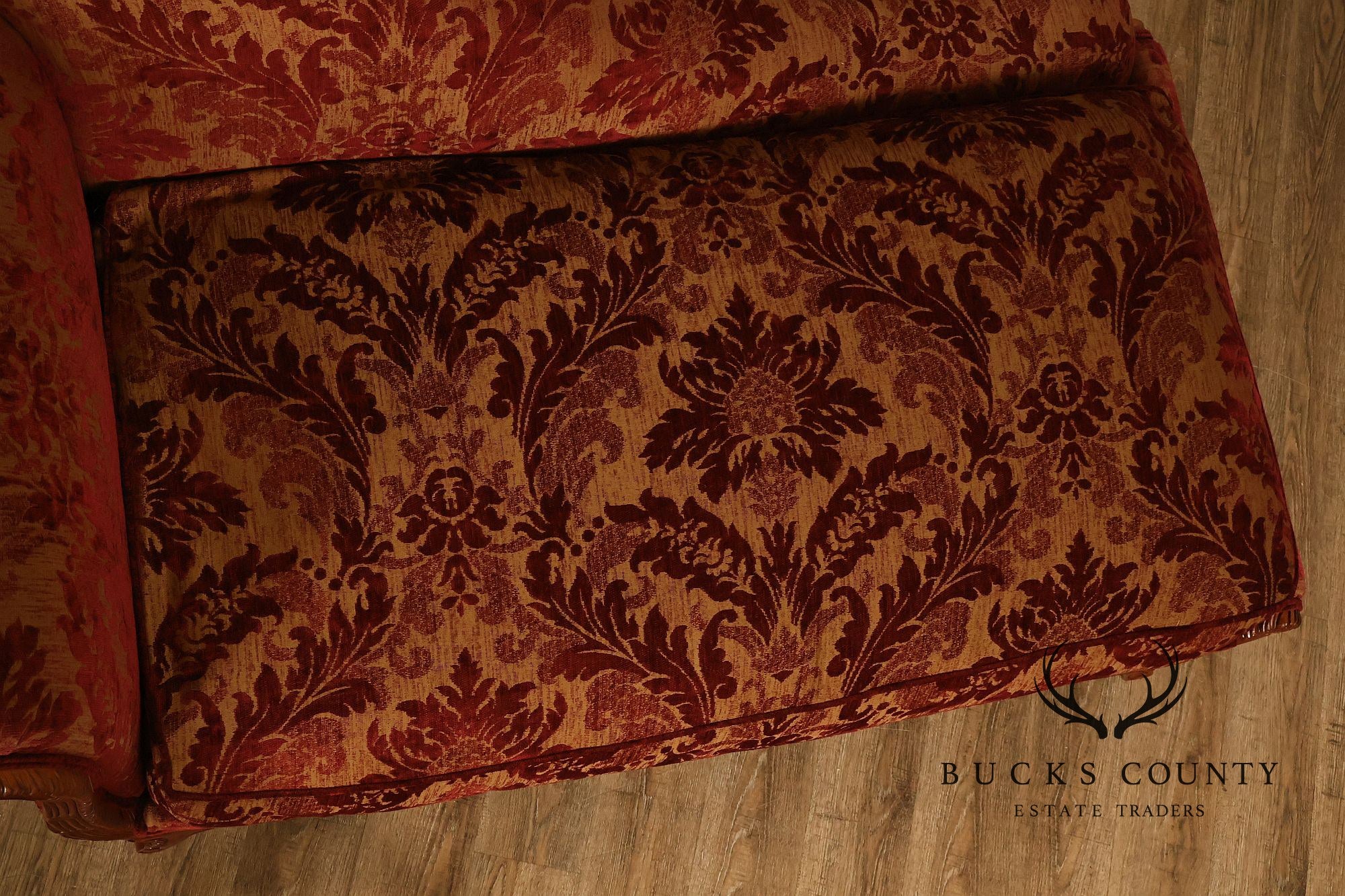 Drexel Heritage Rococo Style Chaise Lounge