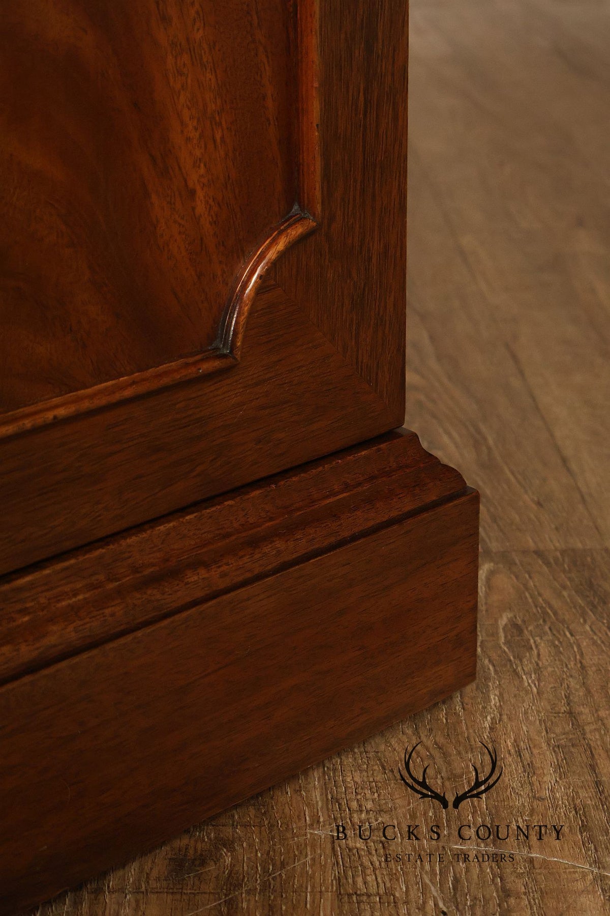 Stickley Georgian Style Mahogany Bookcase Breakfront