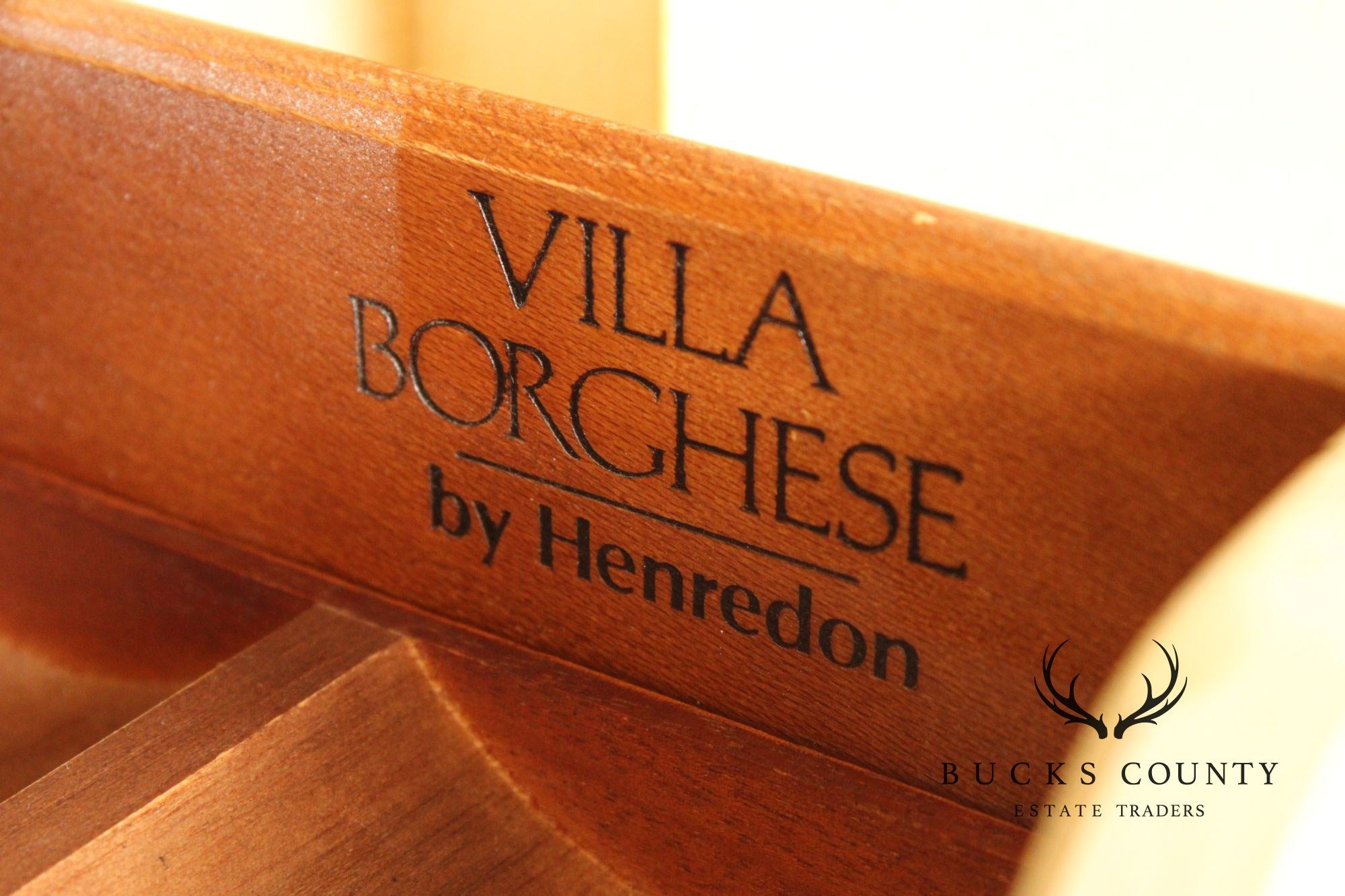 Henredon 'Villa Borghese' Carved and Lacquered Armoire