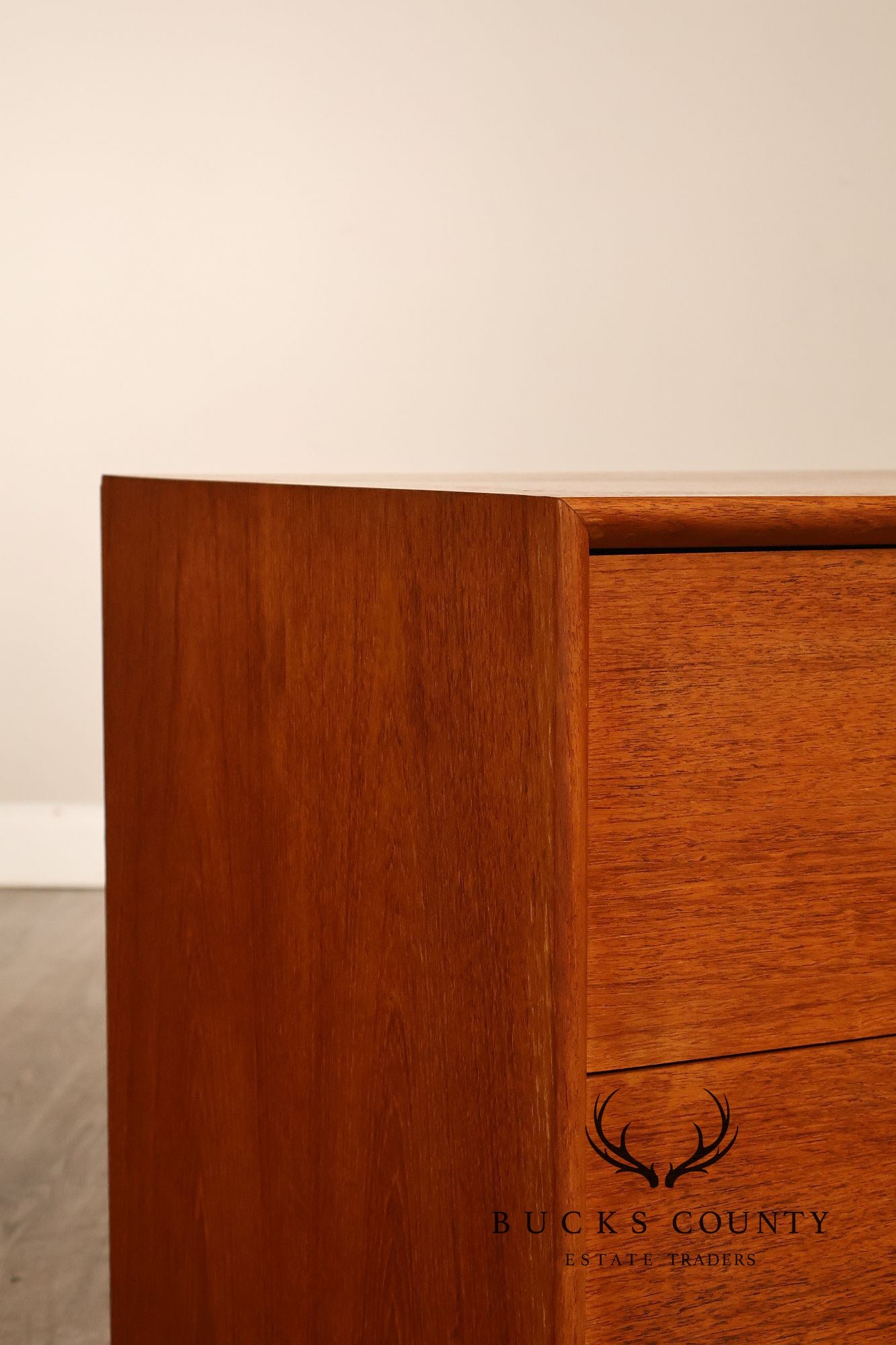 Danish Modern Teak Triple Dresser