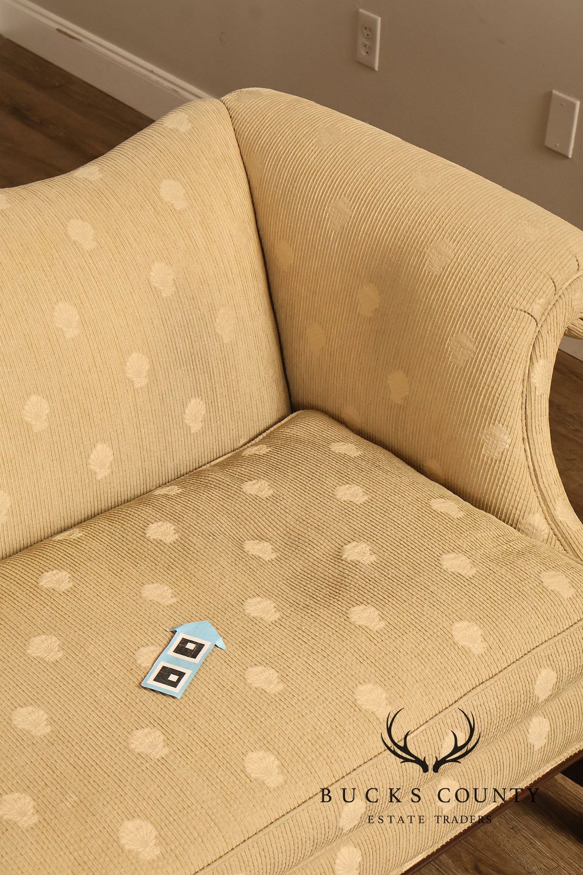 Chippendale Style Mahogany Frame Sofa