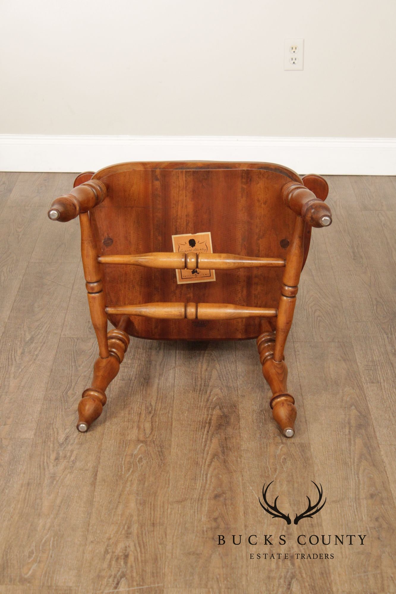 Stickley Cherry Valley Pair of Windsor Armchairs