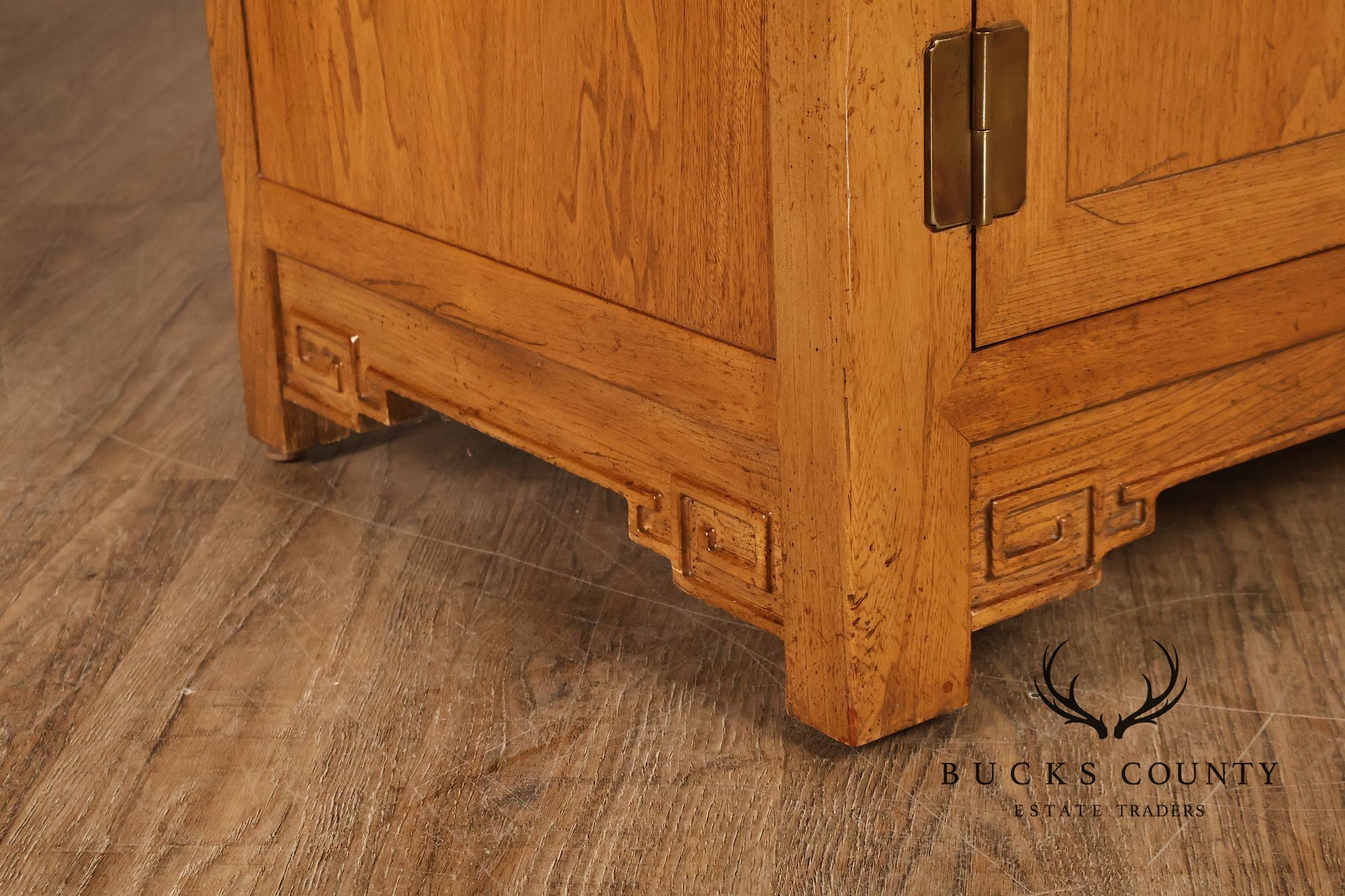 Baker Asian Style Hardwood Buffet Sideboard