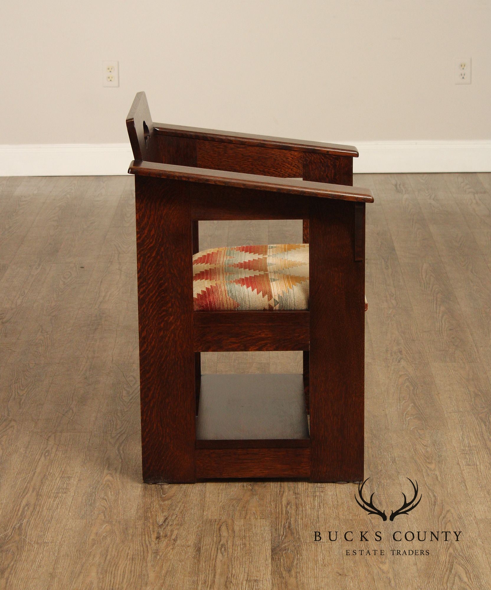 Stickley Mission Collection Limbert Style Oak Cafe Chair