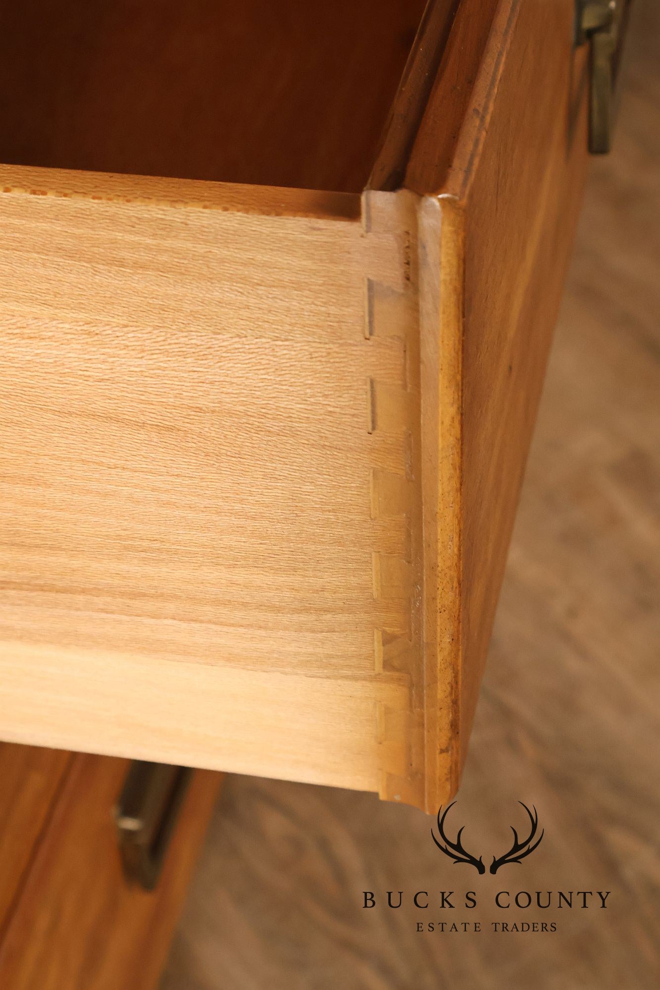 Drexel 'Woodbriar' Campaign Style Chest of Drawers