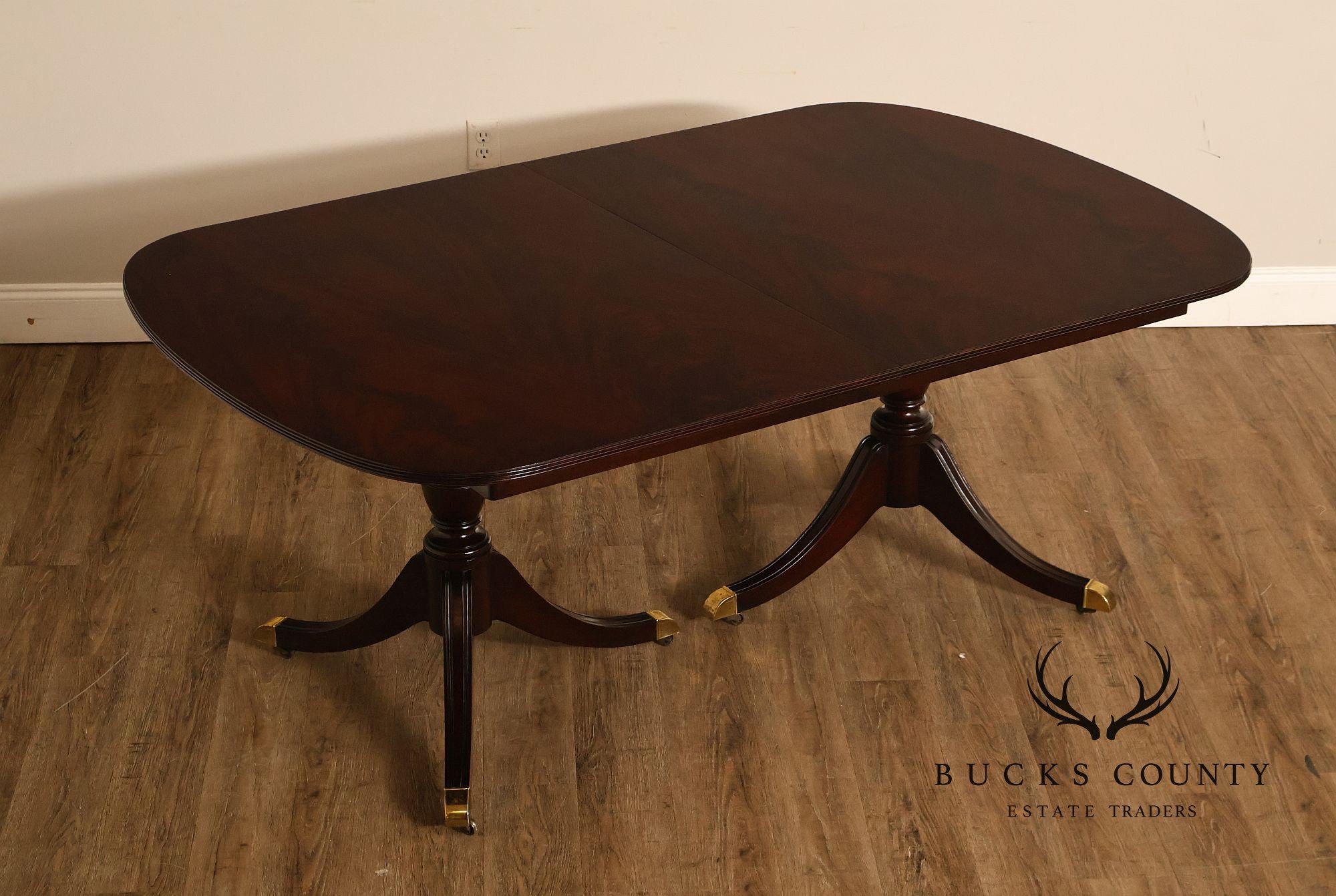 Kindel Double Pedestal Mahogany Dining table