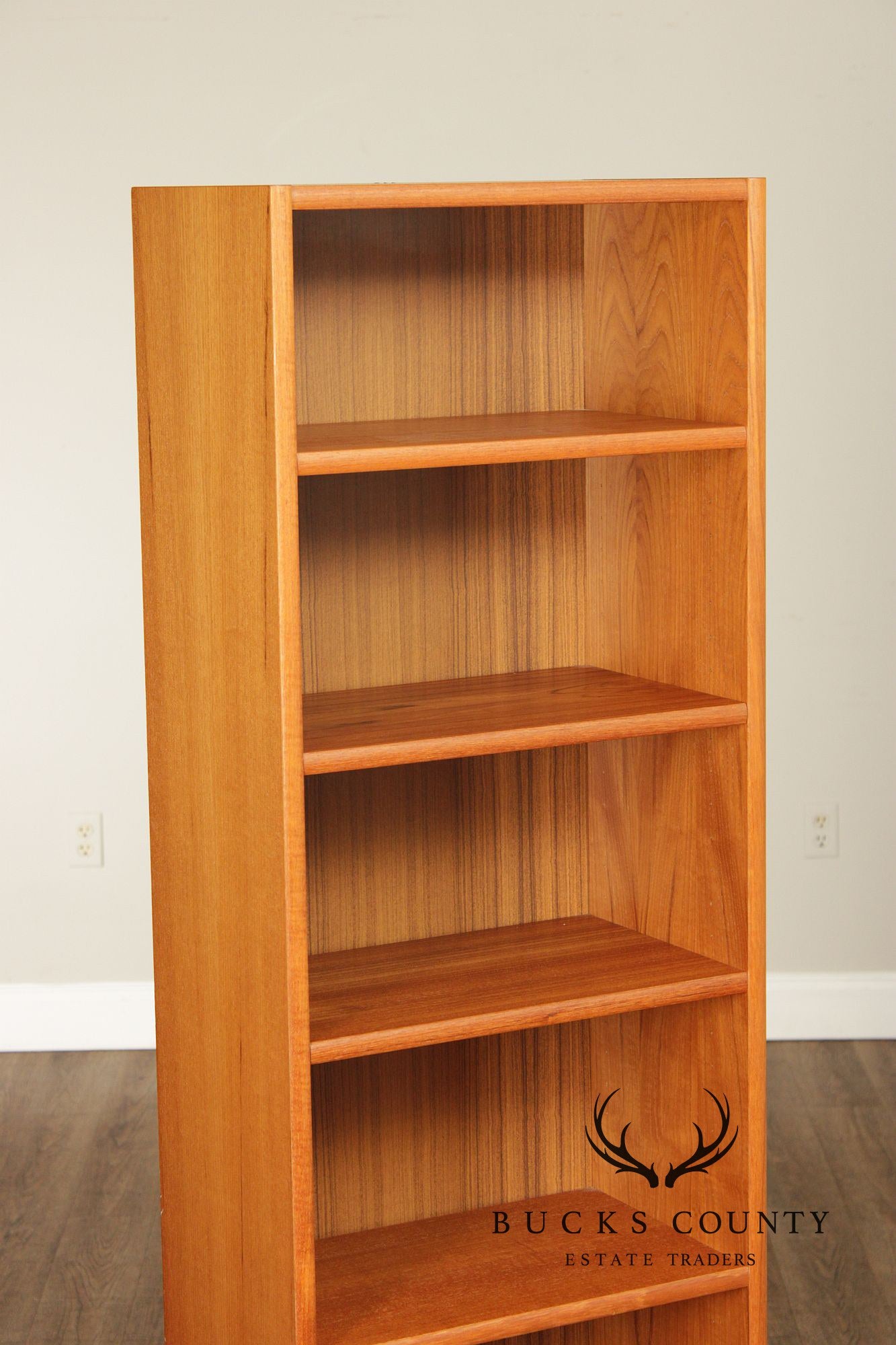 Danish Mid Century Modern Teak Bookcase