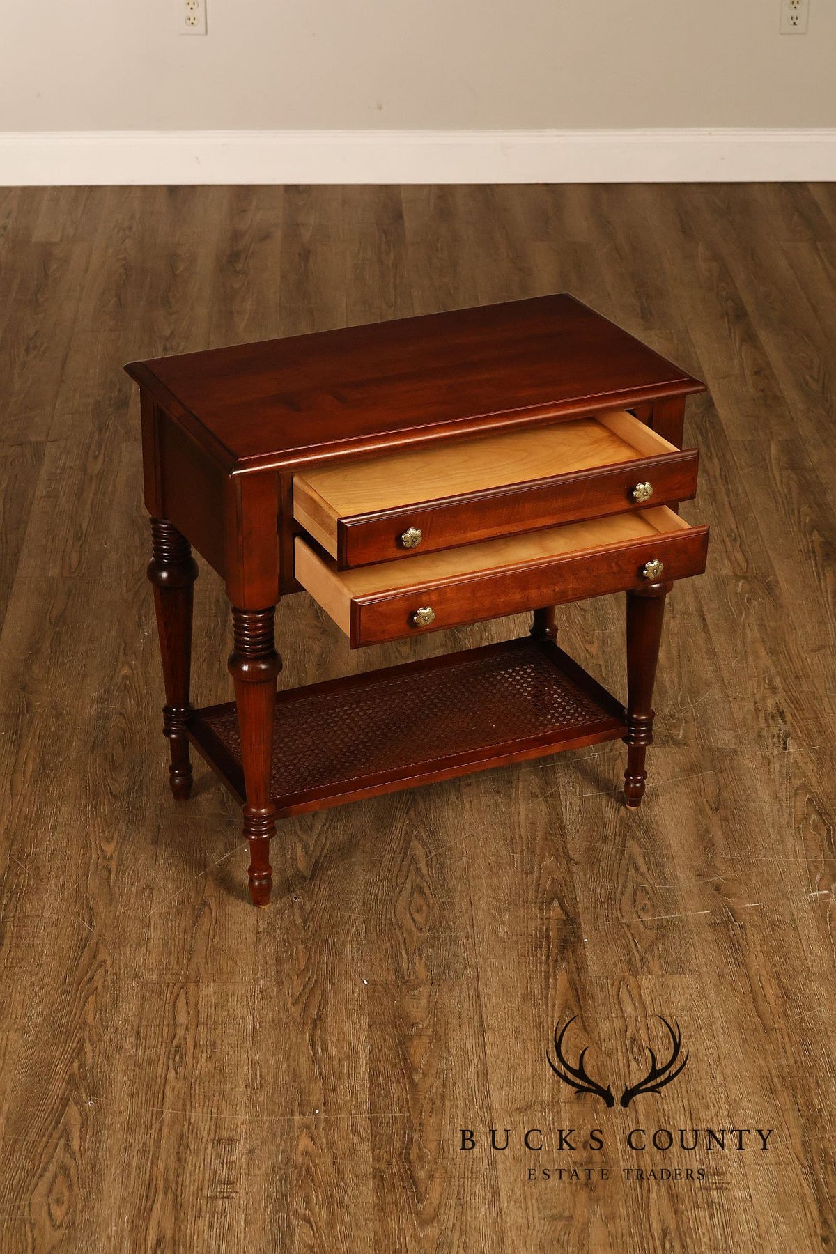 Ethan Allen British Classics Pair Of Two-Drawer Nightstands