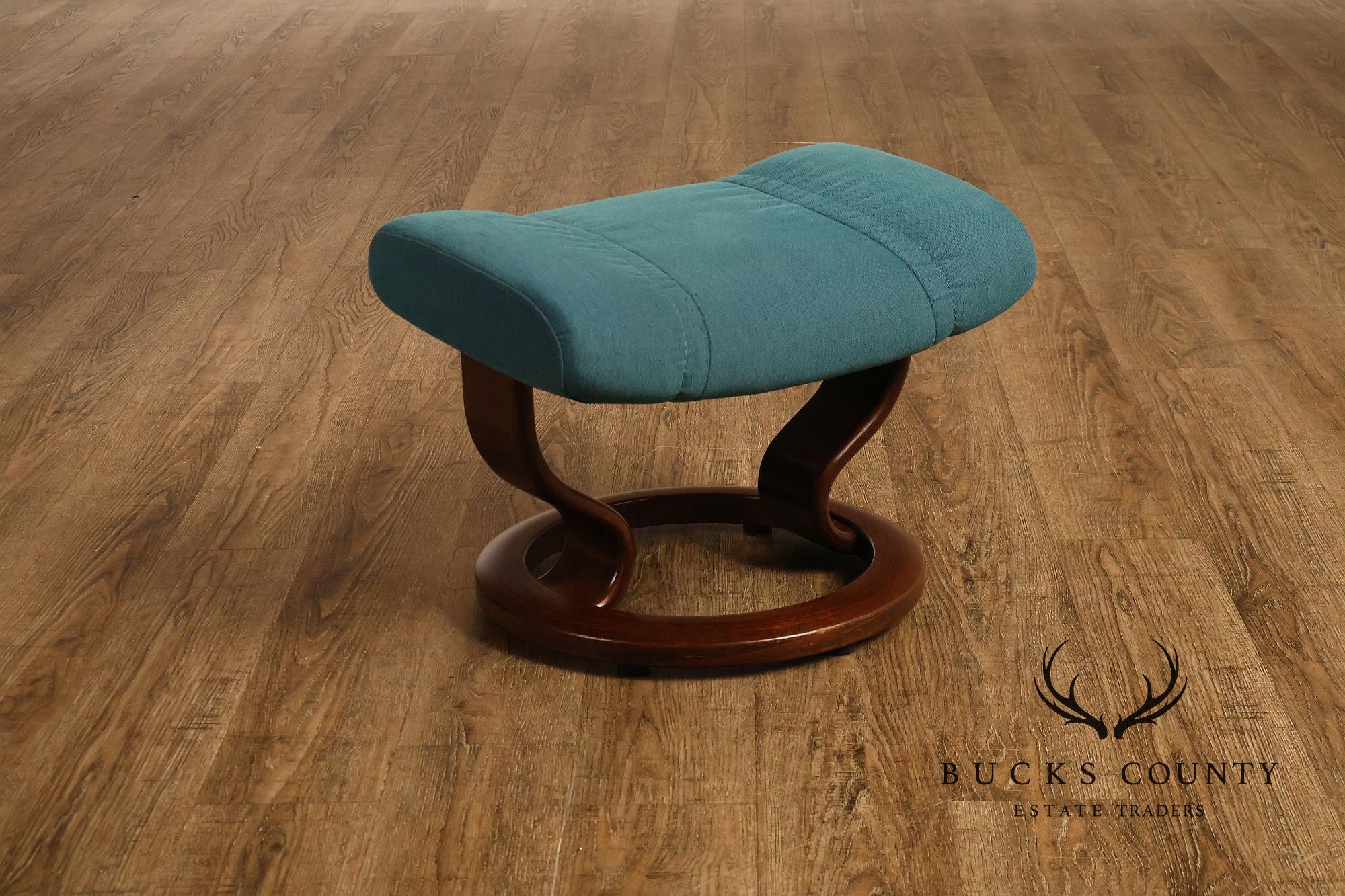 Ekornes Stressless Reclining Wing Chair and Ottoman