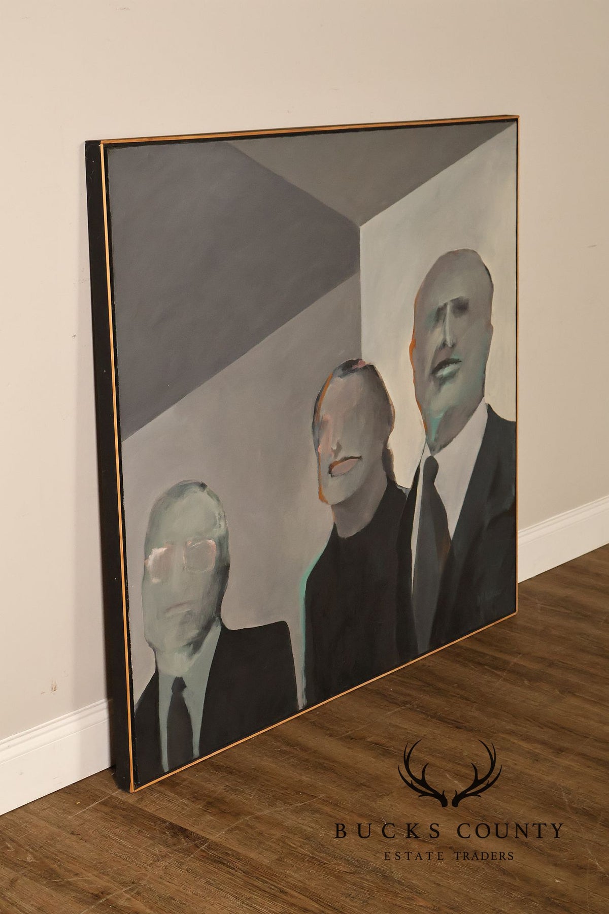 Anne Cooper Dobbins Oil Painting, 'Triumverate'
