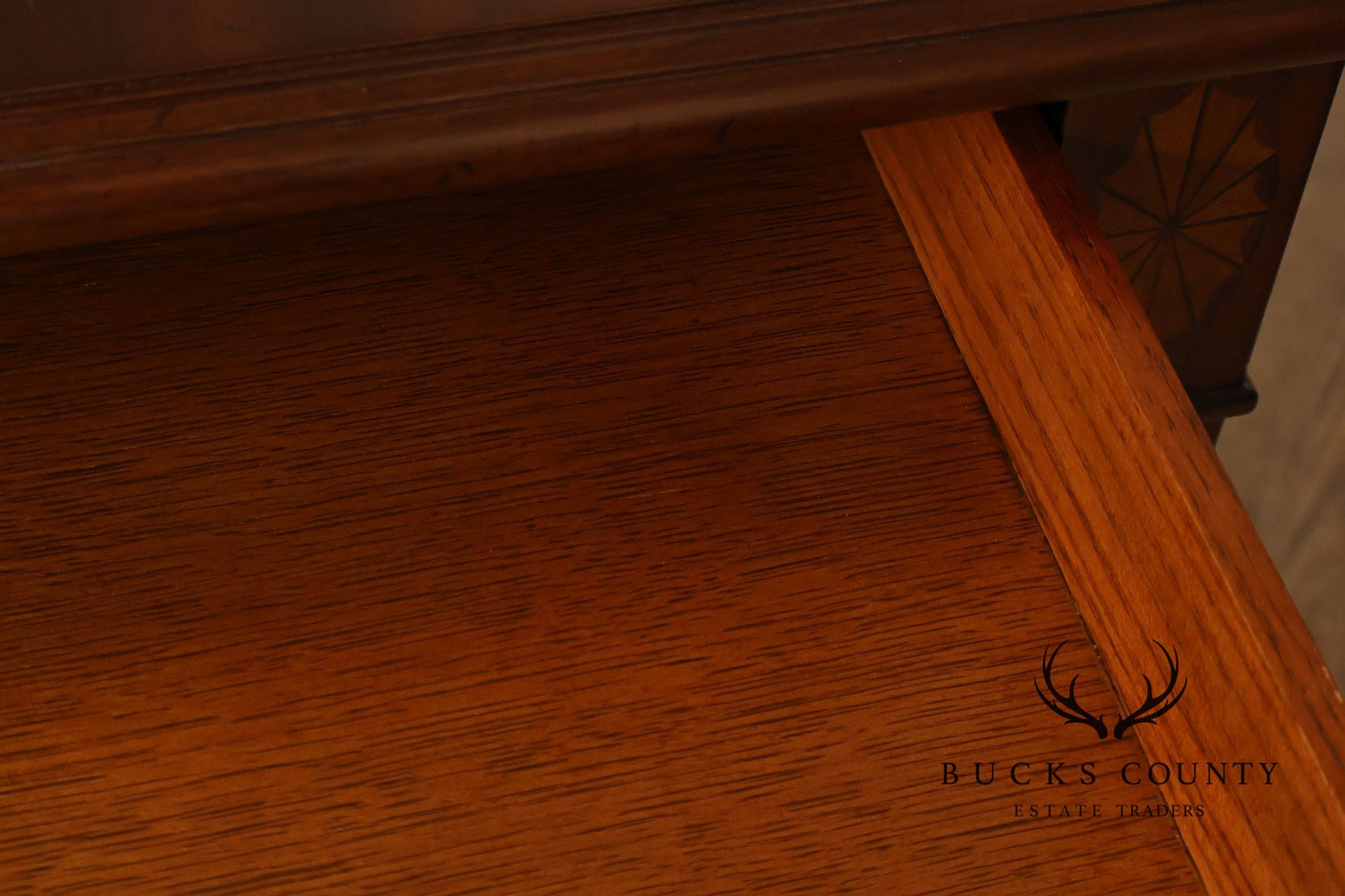 Scarborough House Federal Style Inlaid Mahogany Square Game Table