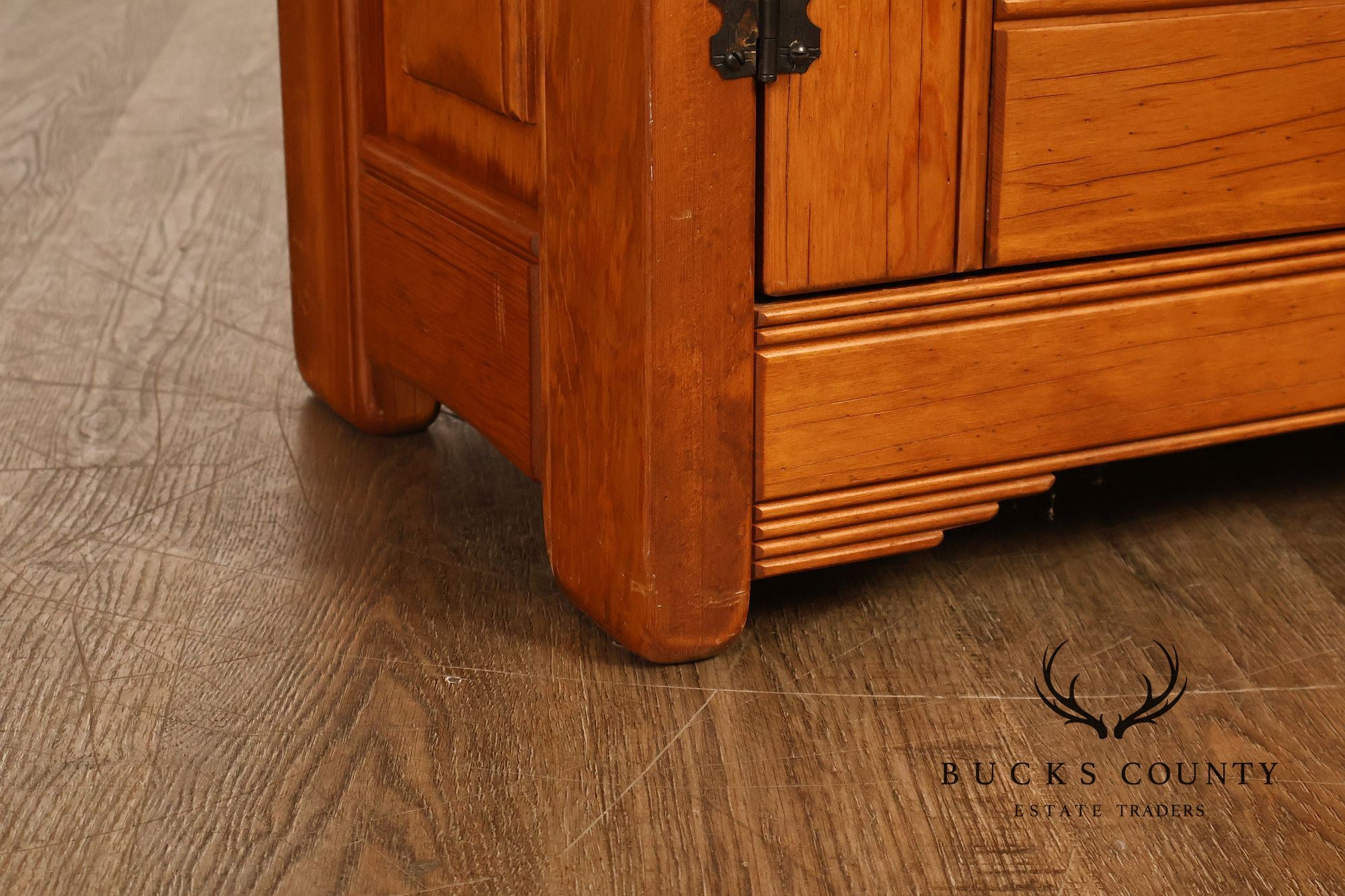 Southwestern Style Two Door Storage Or Pantry Cupboard