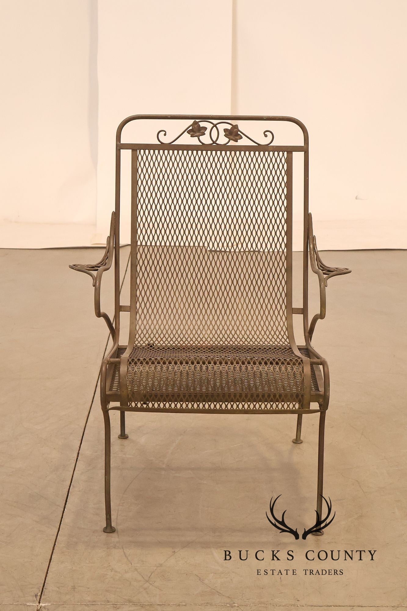 Vintage Salterini Wrought Iron 6 Piece Patio Set