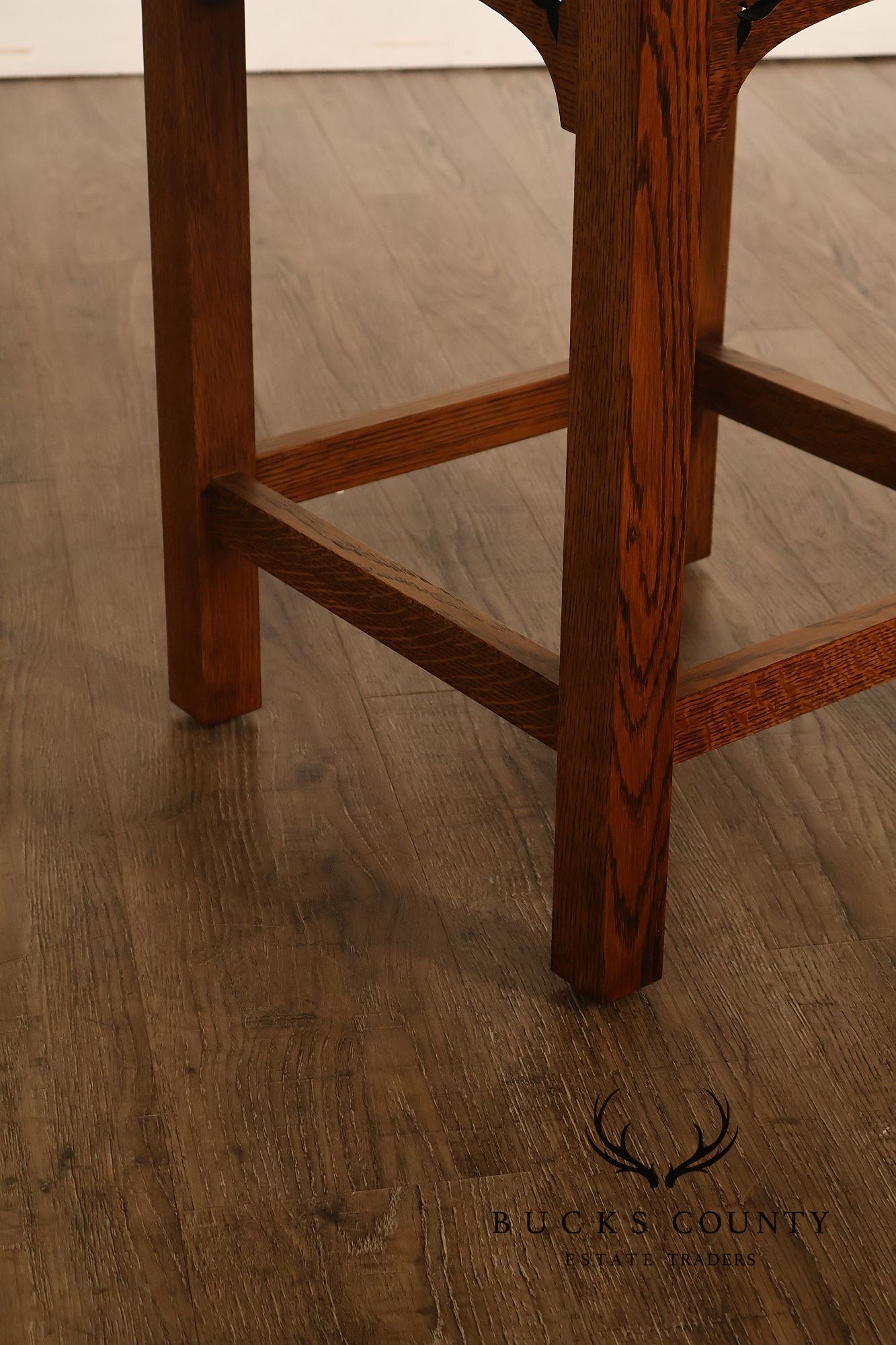 Stickley Mission Style Oak Square Accent Table