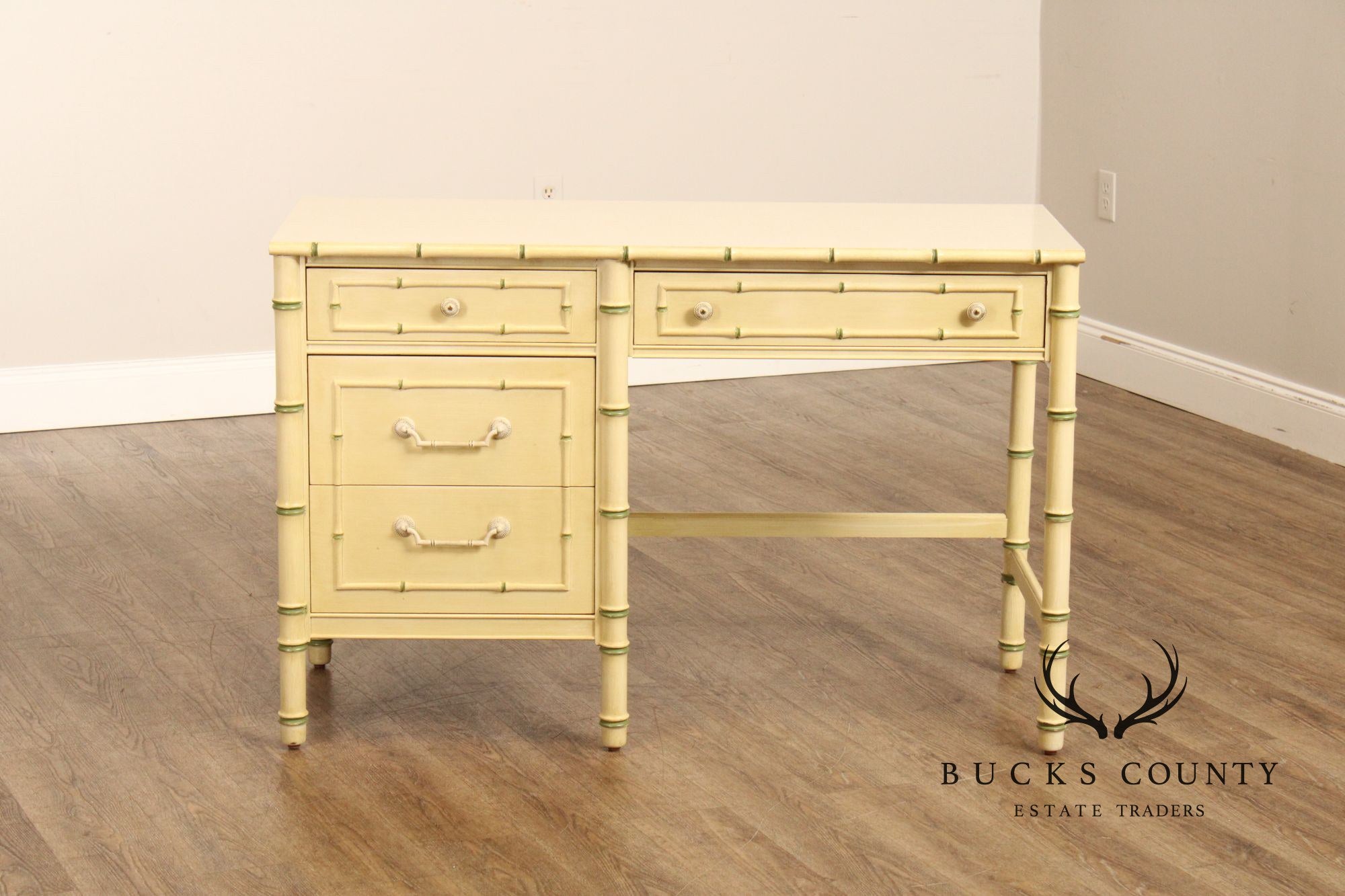 Thomasville 'Allegro' Faux Bamboo Writing Desk