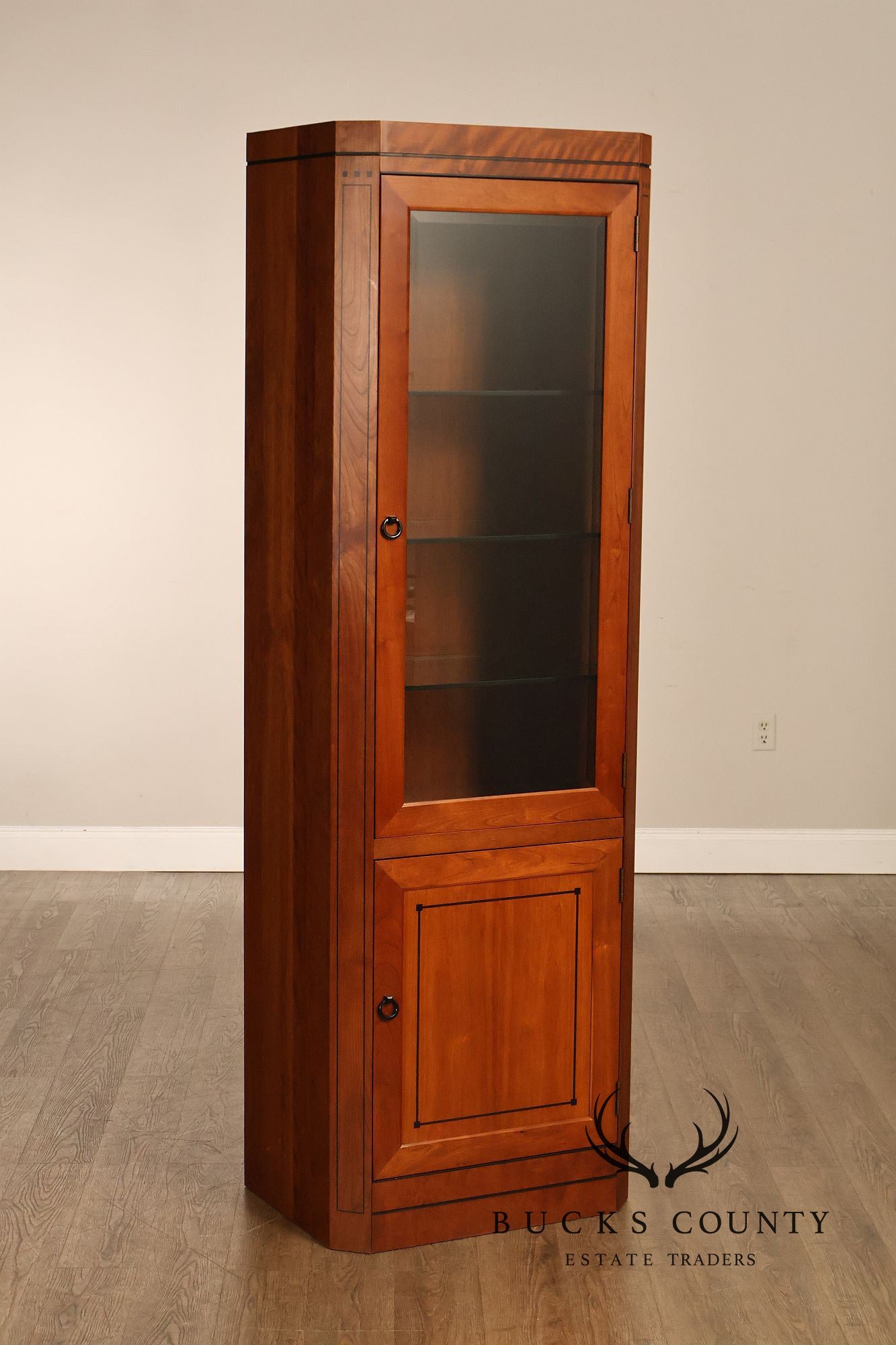 Stickley 21st Century Collection Cherry Curio Display Cabinet