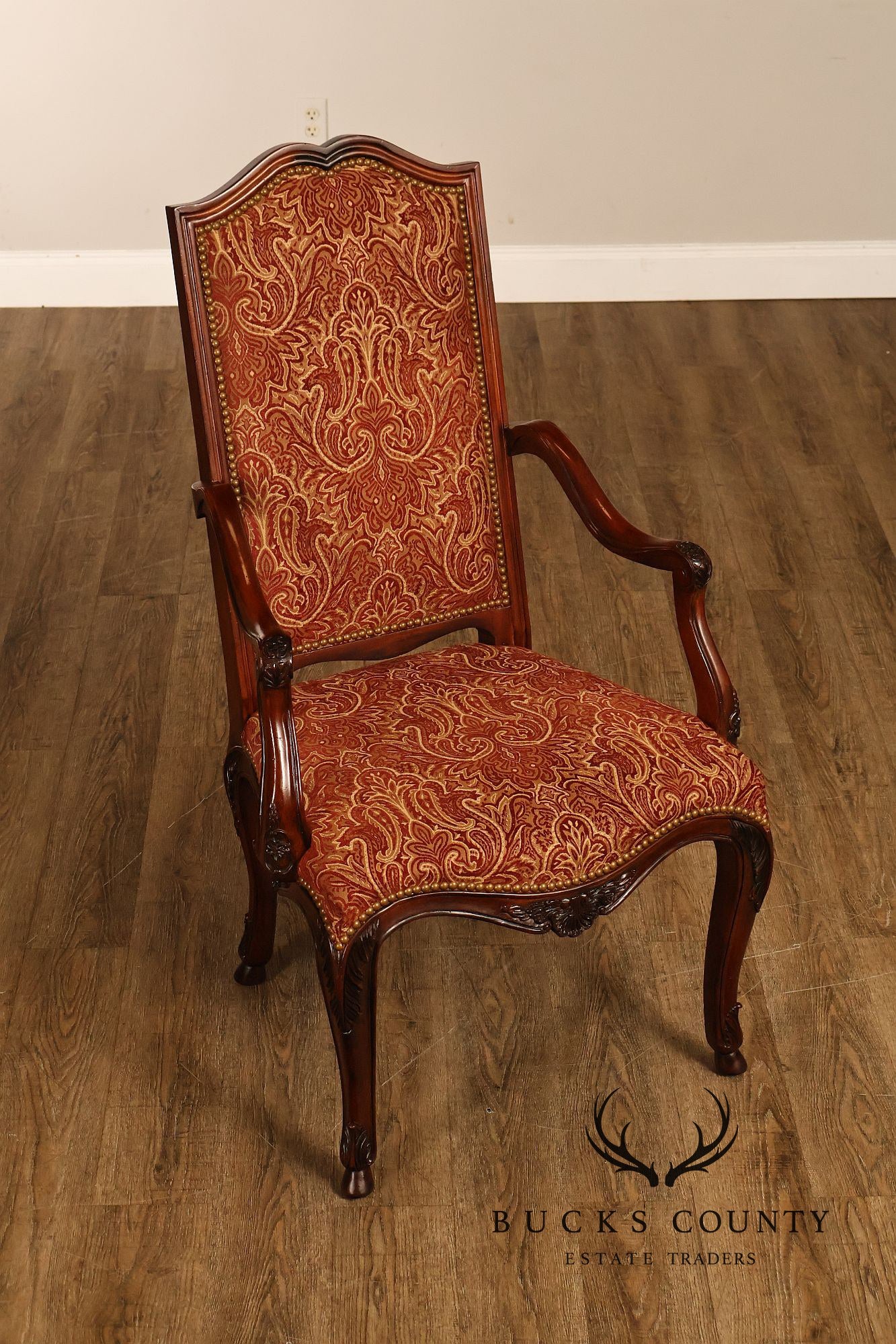 Henredon French Louis XV Style Set of Twelve Dining Chairs