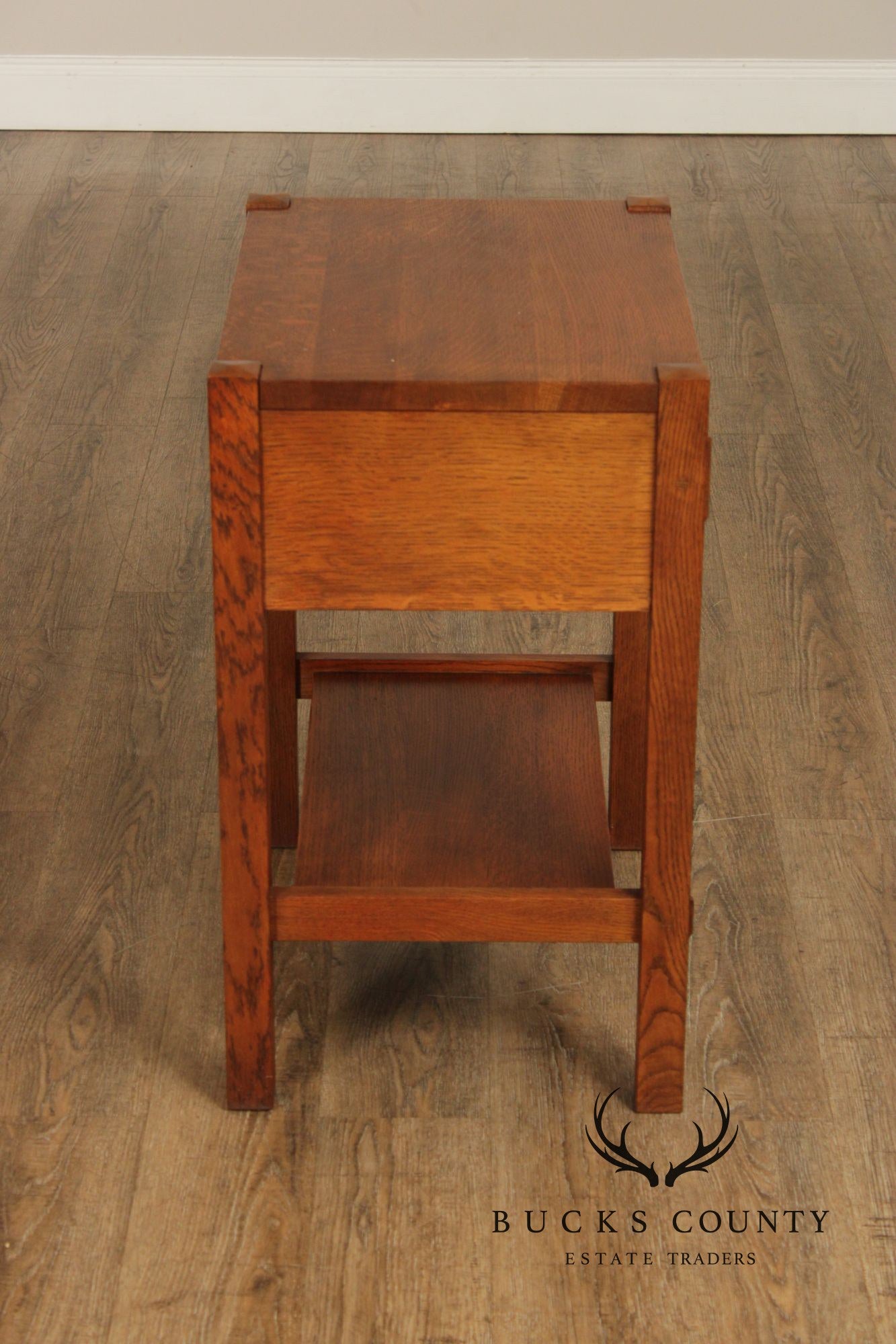 Stickley Mission Collection Oak One-Drawer Nightstand