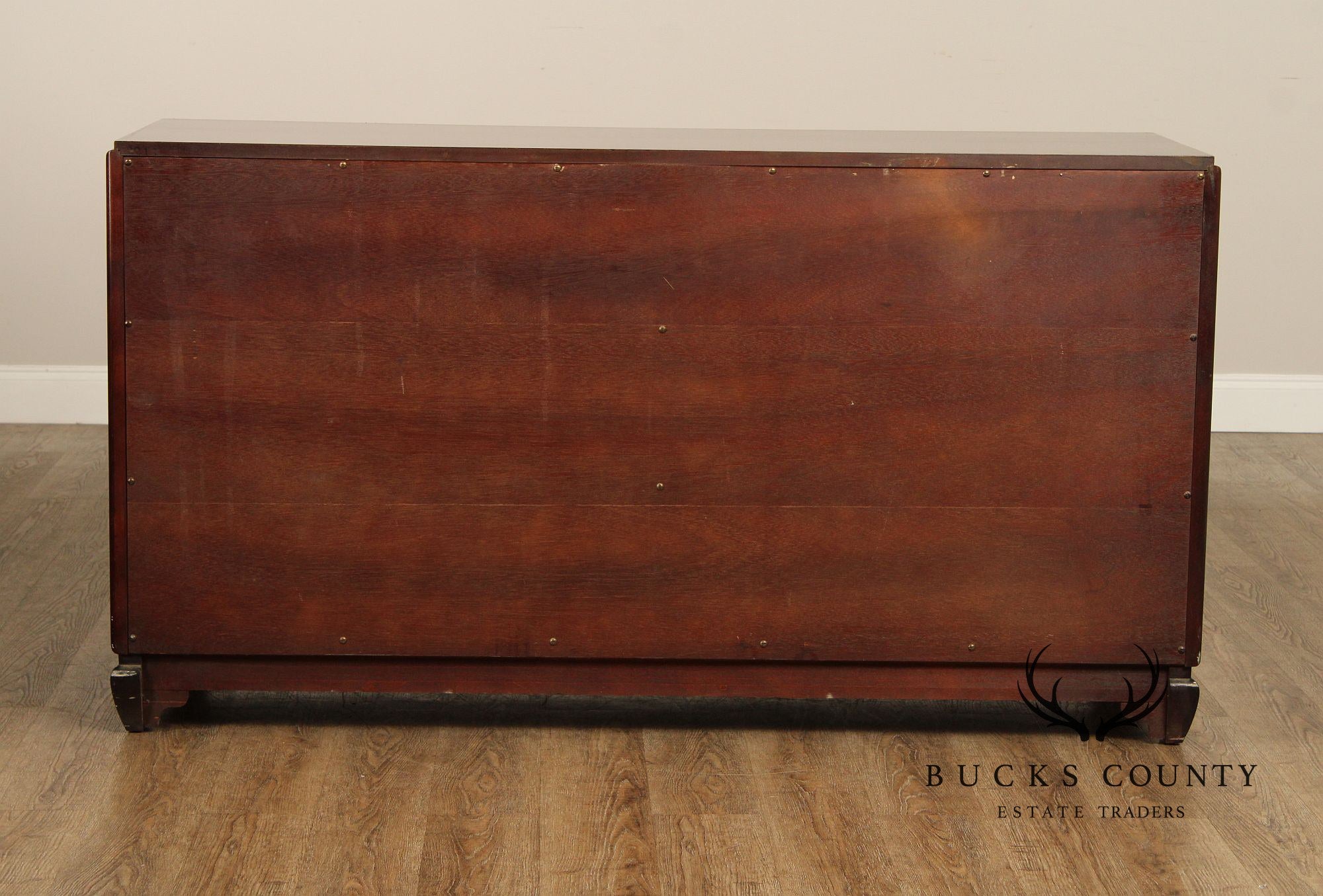 Rway Mid-Century Asian Inspired Mahogany Dresser