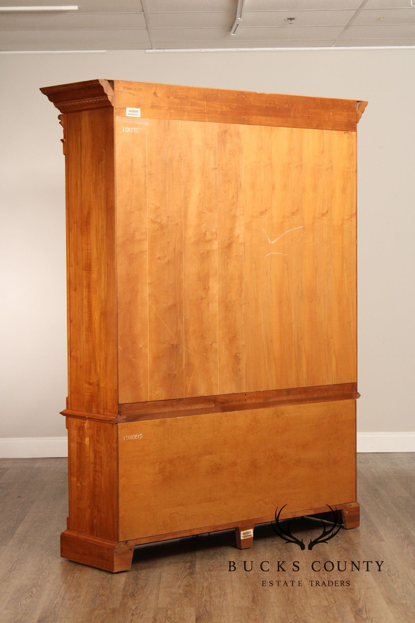 Ethan Allen 'Legacy' Double Arched Bookcase