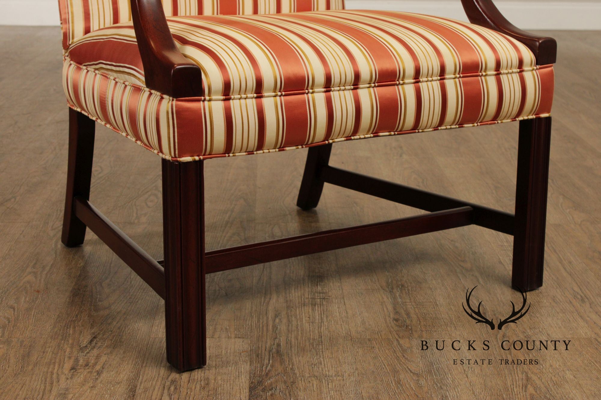 Hickory Chair Mahogany Martha Washington Chair