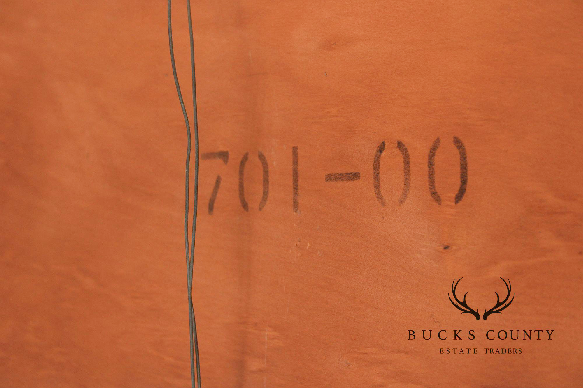 Queen Anne Style Arched Mahogany Frame Beveled Wall Mirror