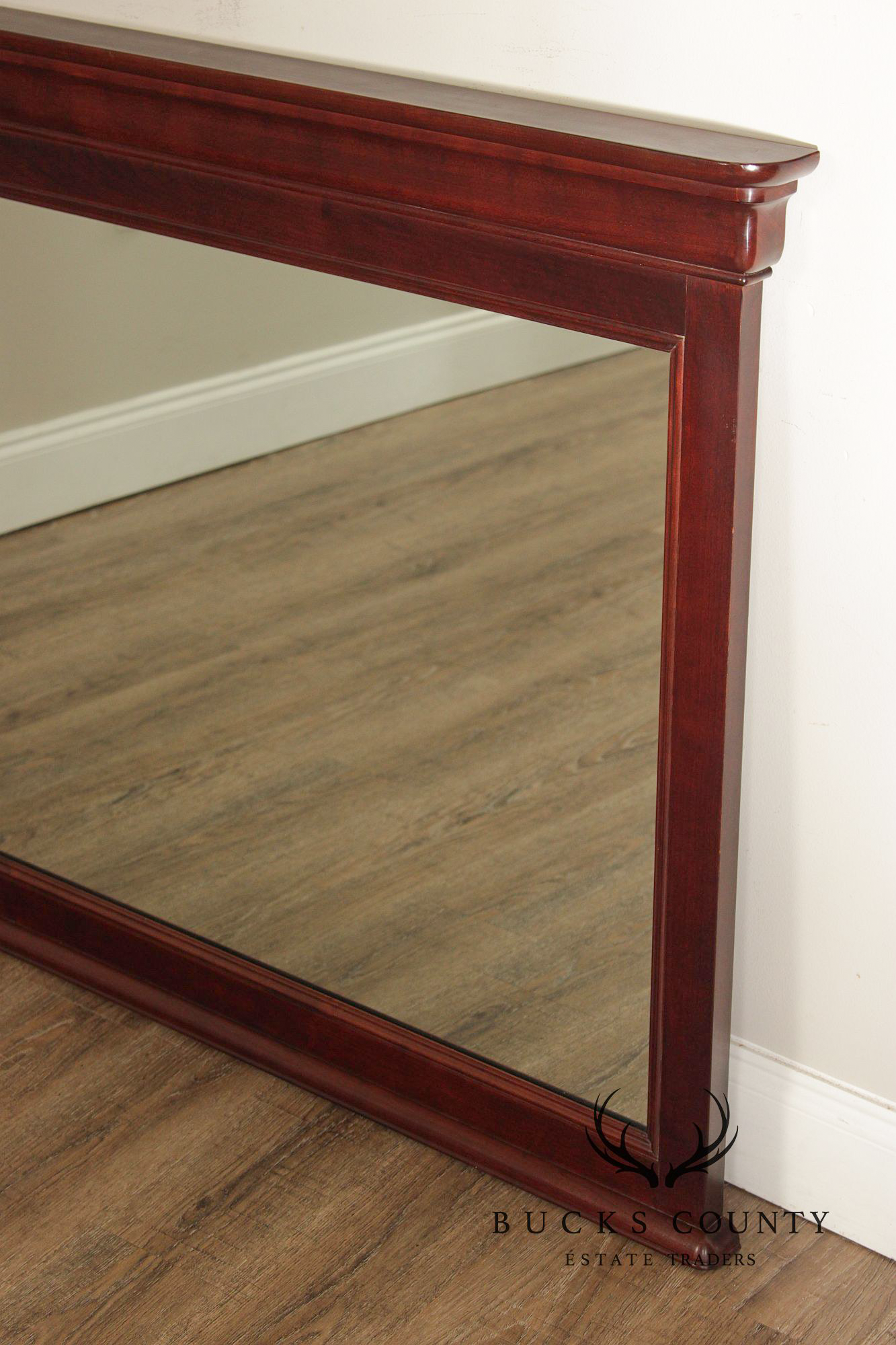 Stickley La Rochelle Louis Philippe Style Cherry Wall Mirror