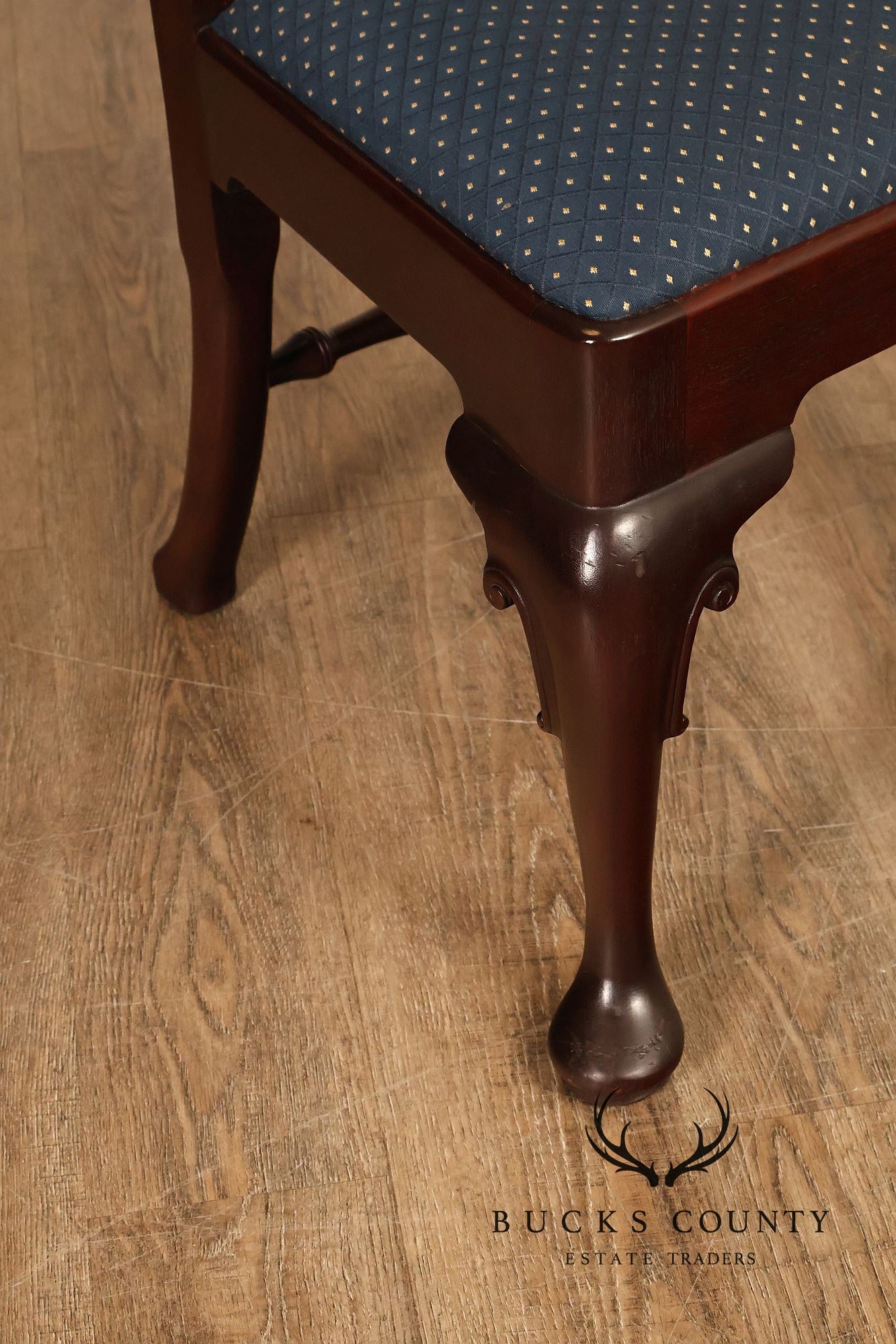 Stickley Colonial Williamsburg Set of Six Mahogany Dining Chairs