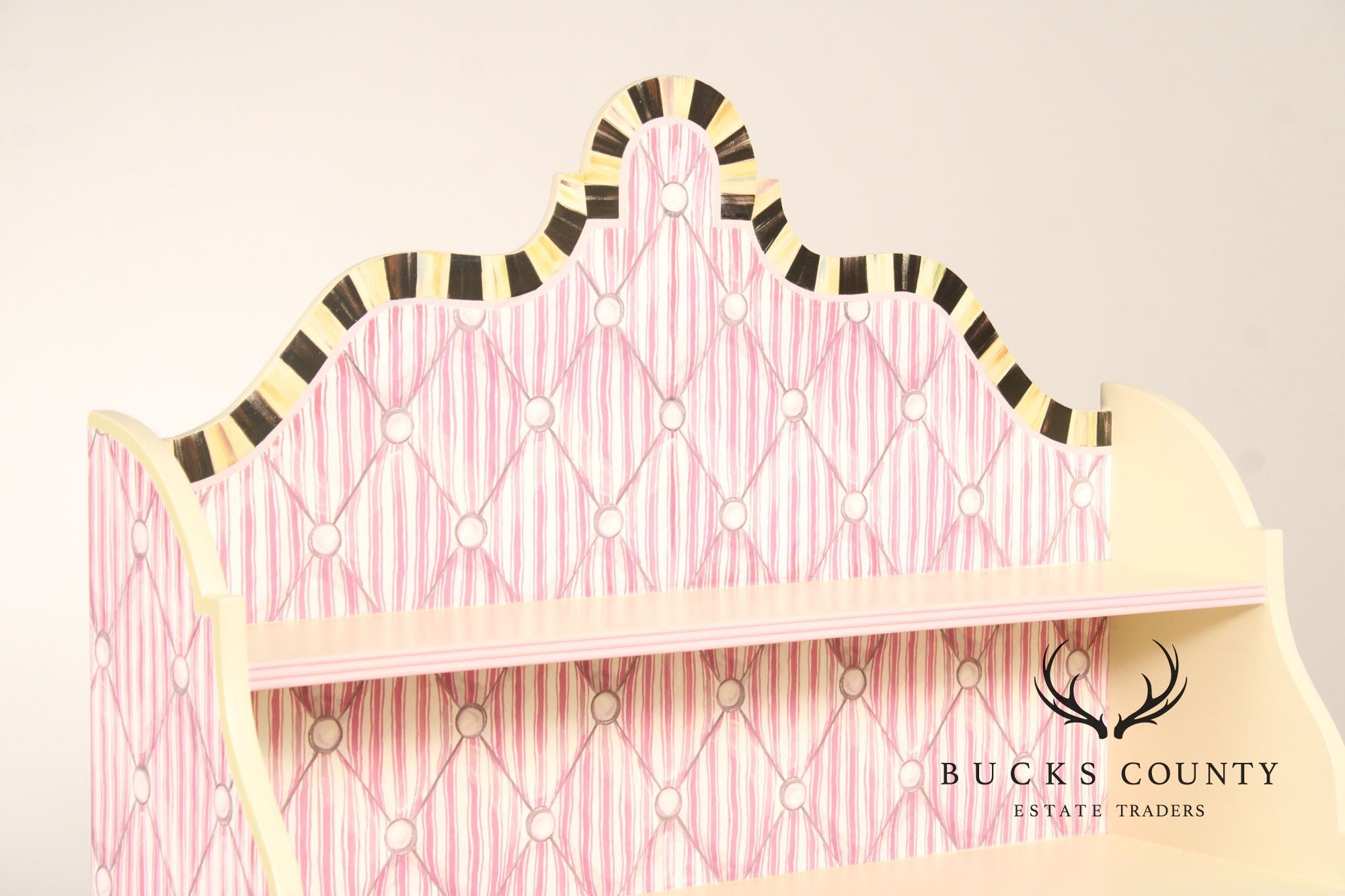 Mackenzie Childs 'Rosie Sweet' Open Bookshelf
